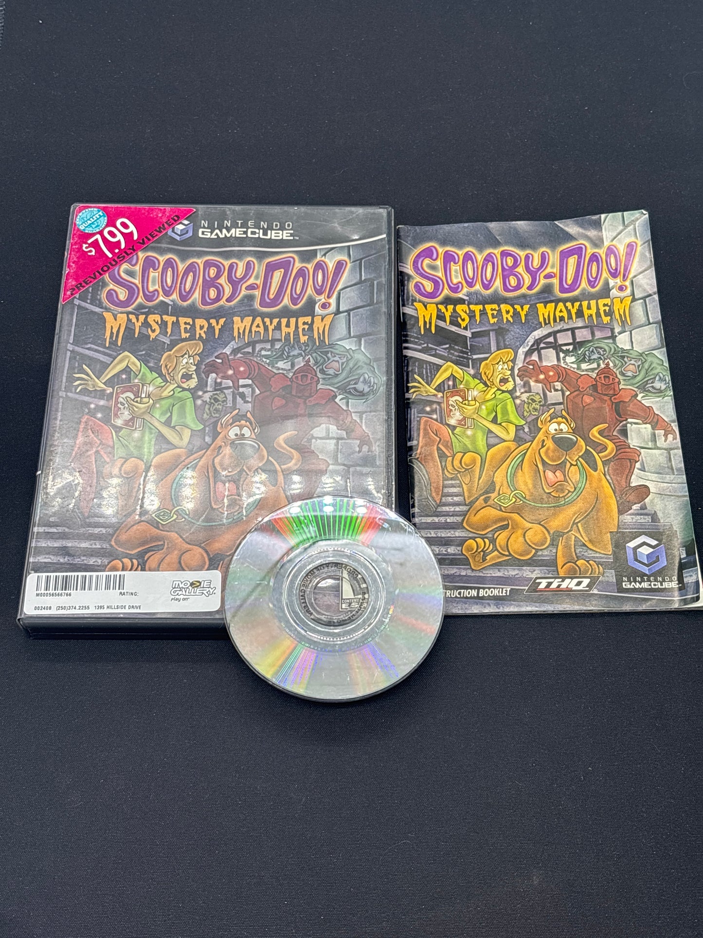 Auction Lot 139: Scooby-Doo Mystery Mayhem Video Game Nintendo GameCube CIB