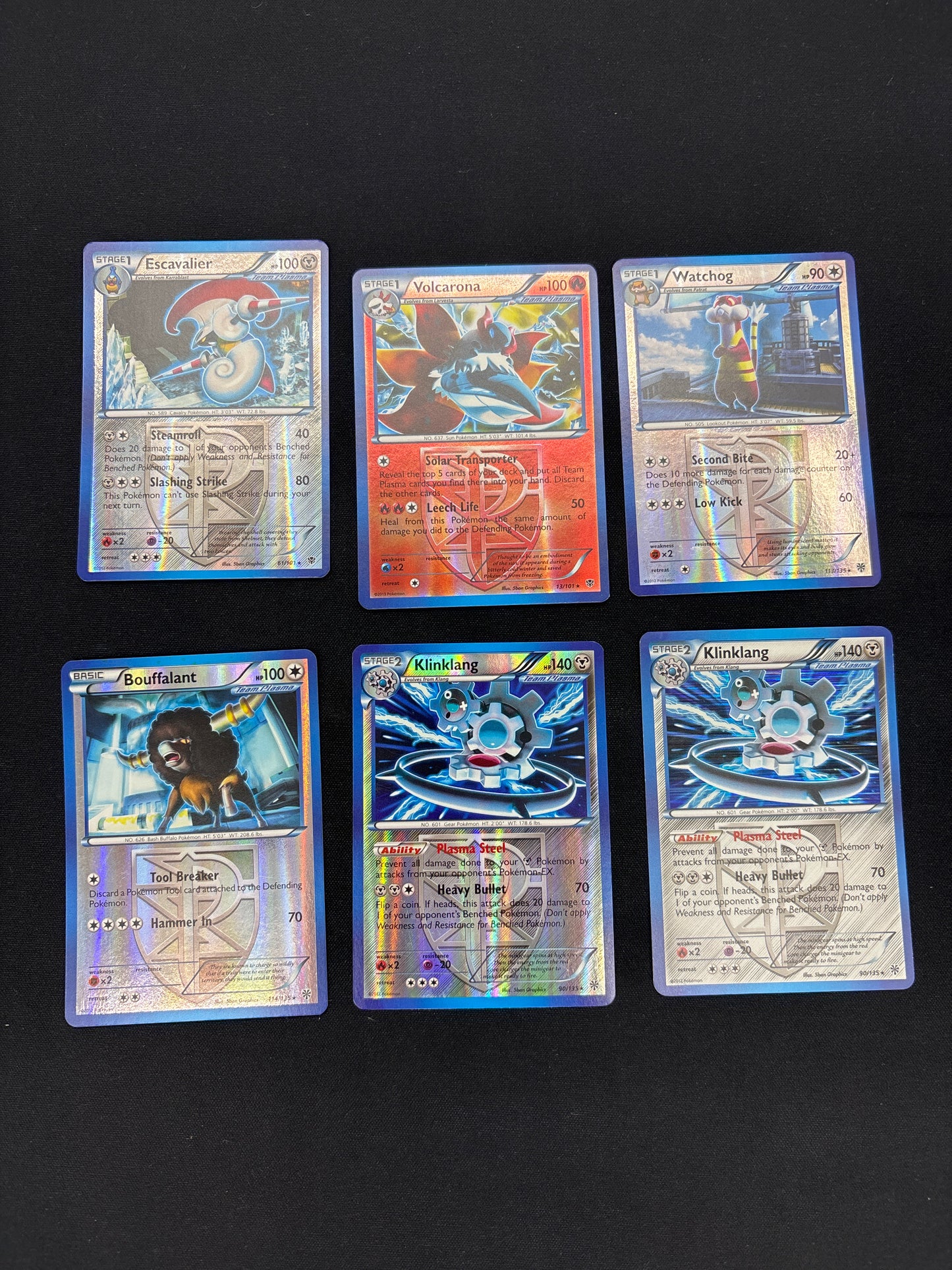 Auction Lot 222: Pokemon Mid Era Reverse Holo Cards Lot 5 Conditions Vary