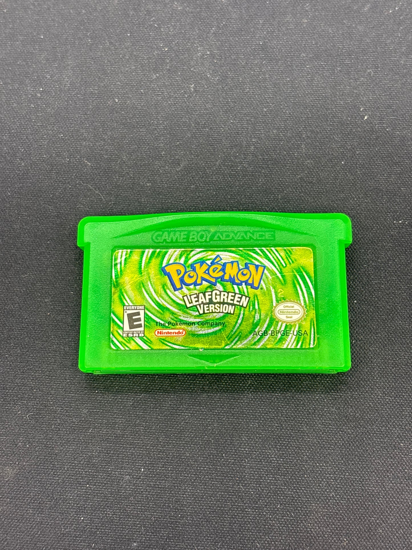 Auction Lot 74: Nintendo Gameboy Advance Video Game Pokemon Leaf Green Loose Authenticity UNKNOWN