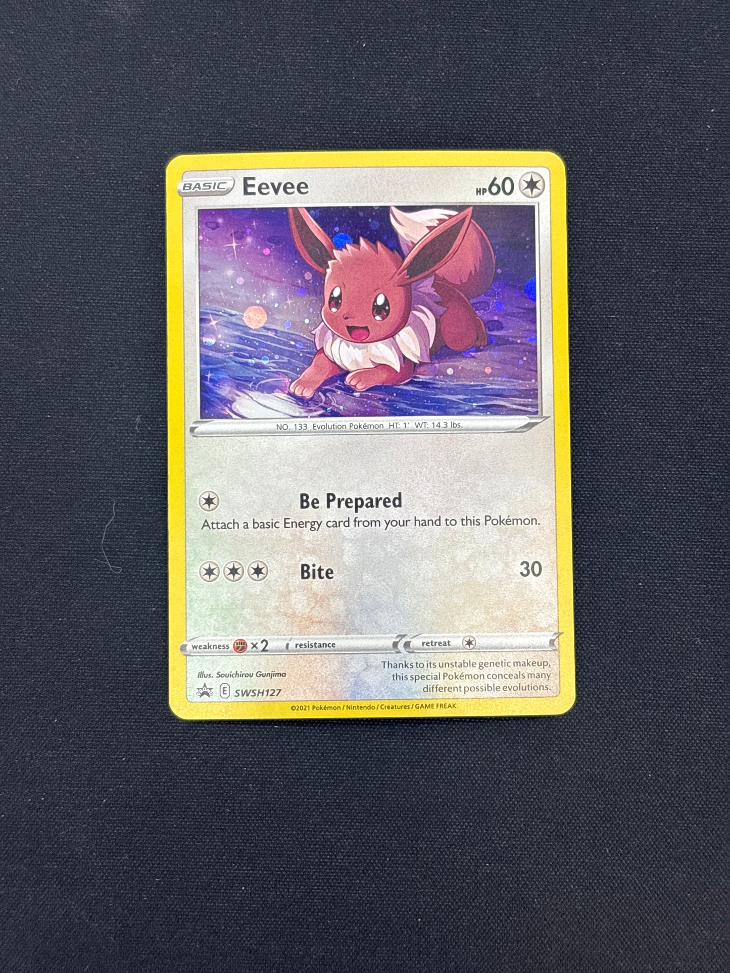 Auction Lot 201: Pokemon Eevee Cosmo Holo Promo Card Lot Conditions Vary