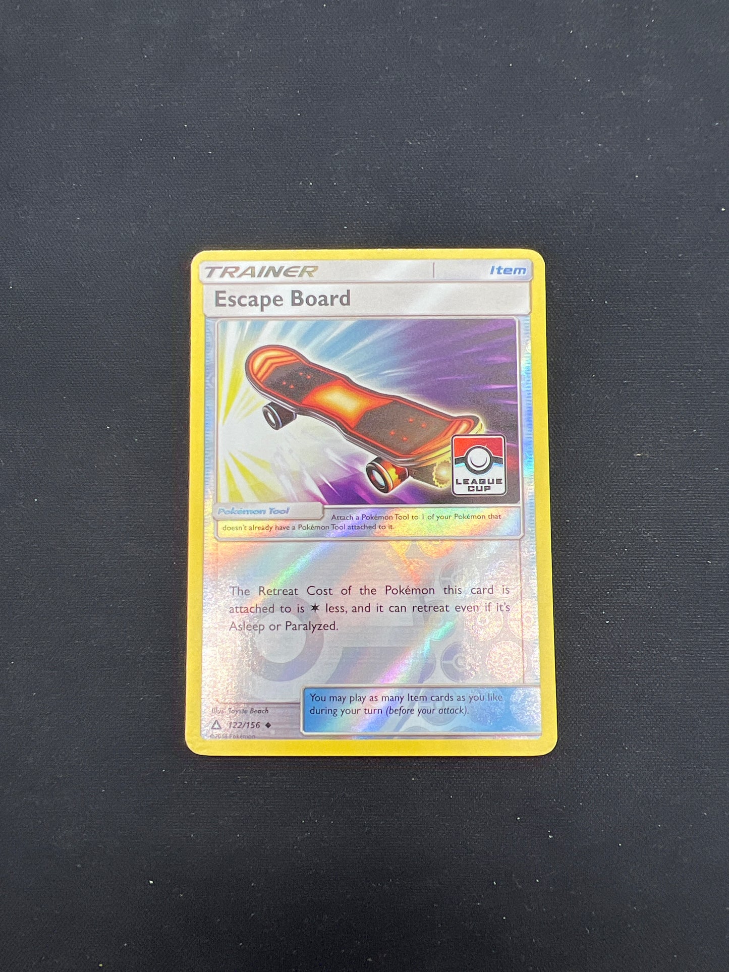 Auction Lot 161: Pokemon Cards Escape Board League Cup Conditions Vary