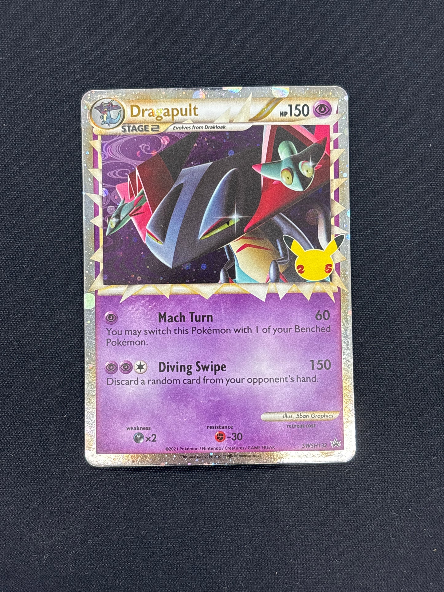 Auction Lot 63: Dragapult SWSH 132 Card Pokemon Celebrations Conditions Vary
