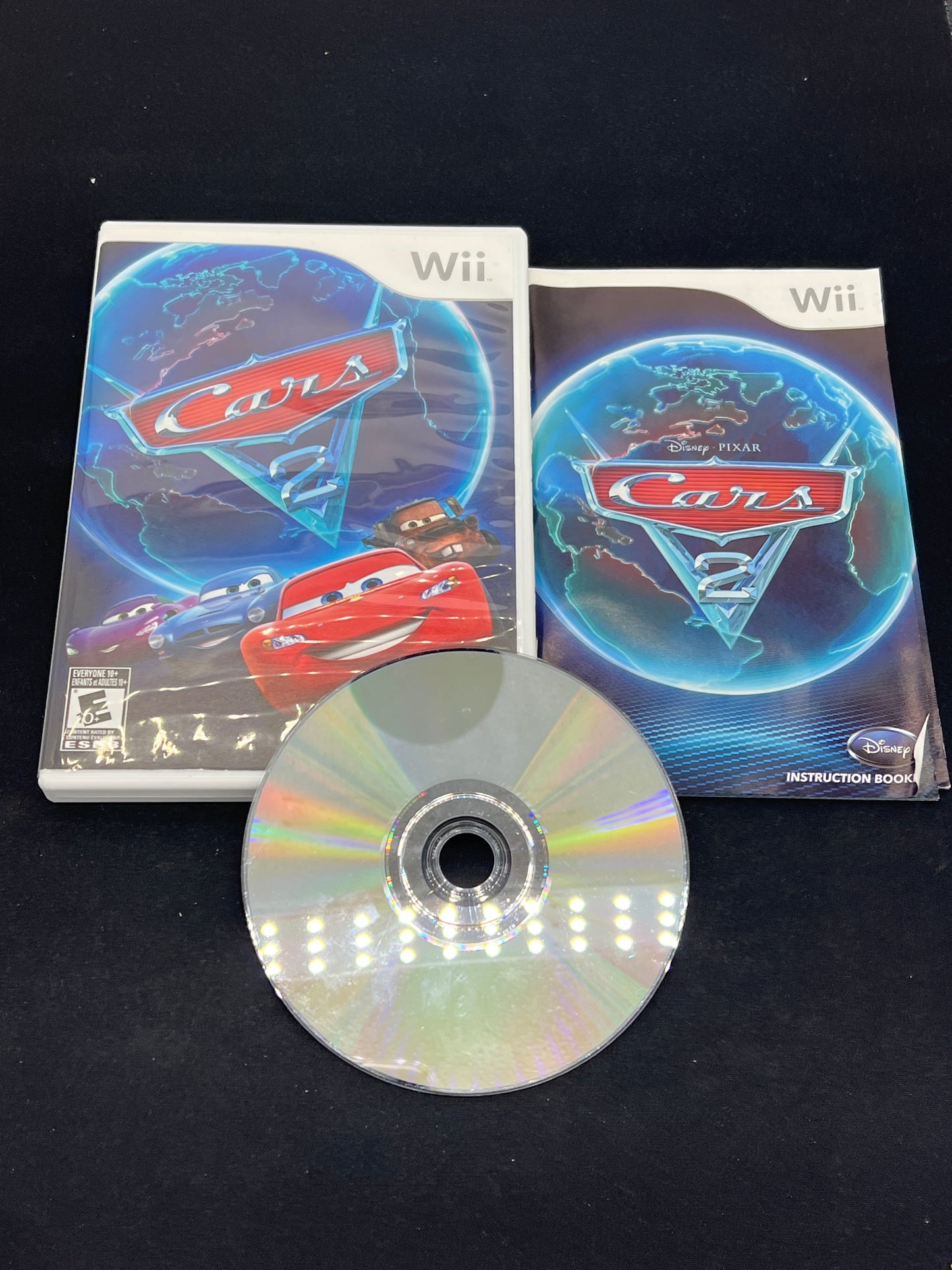 Auction Lot 33: Nintendo WII Video Game Cars 2 CIB