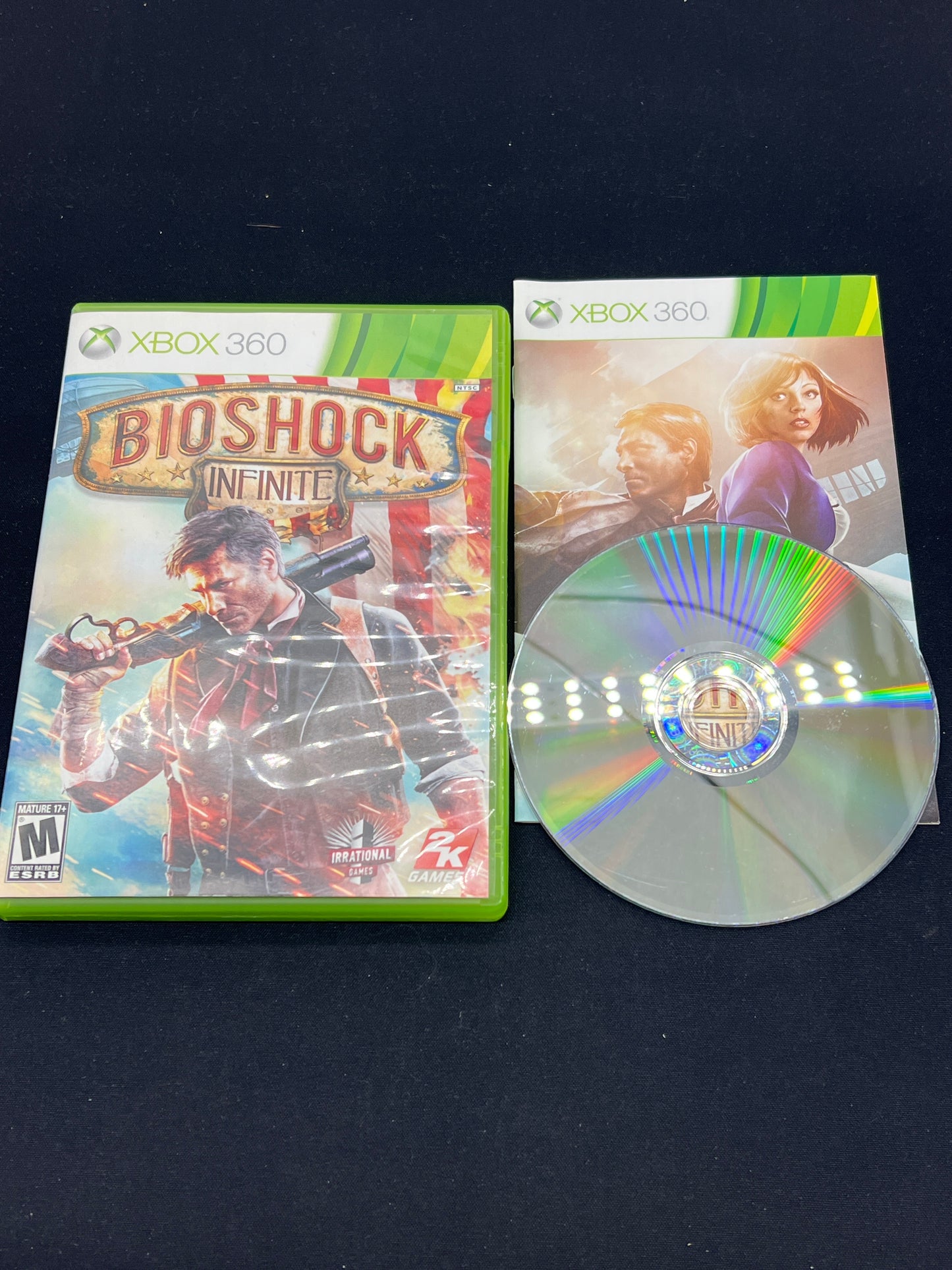 Auction Lot 213: XBOX 360 Video Game Lot of 3 Bioshock 1 2 Infinite CIB
