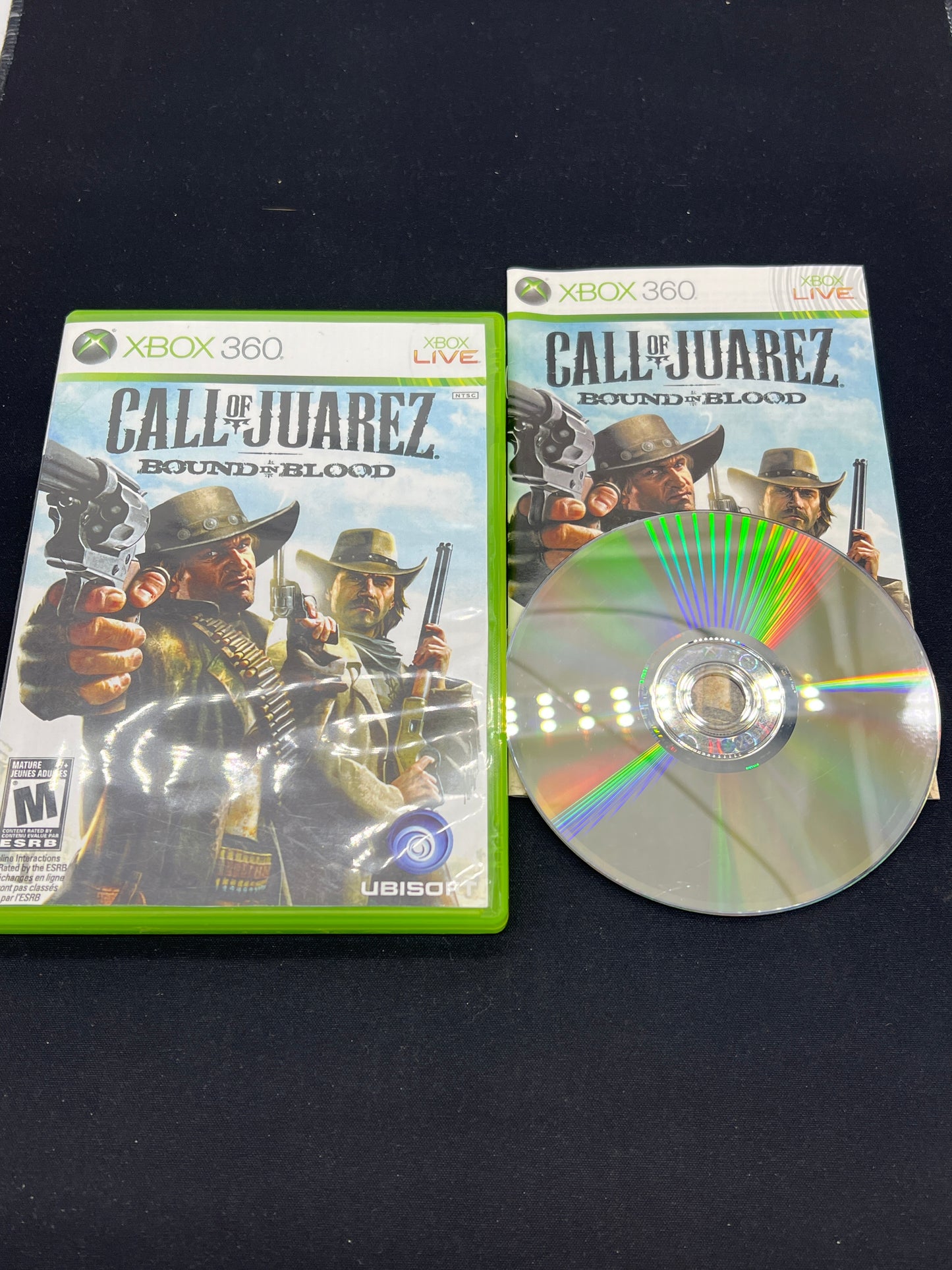Auction Lot 212: XBOX 360 Video Game Call of Juarez Series CIB