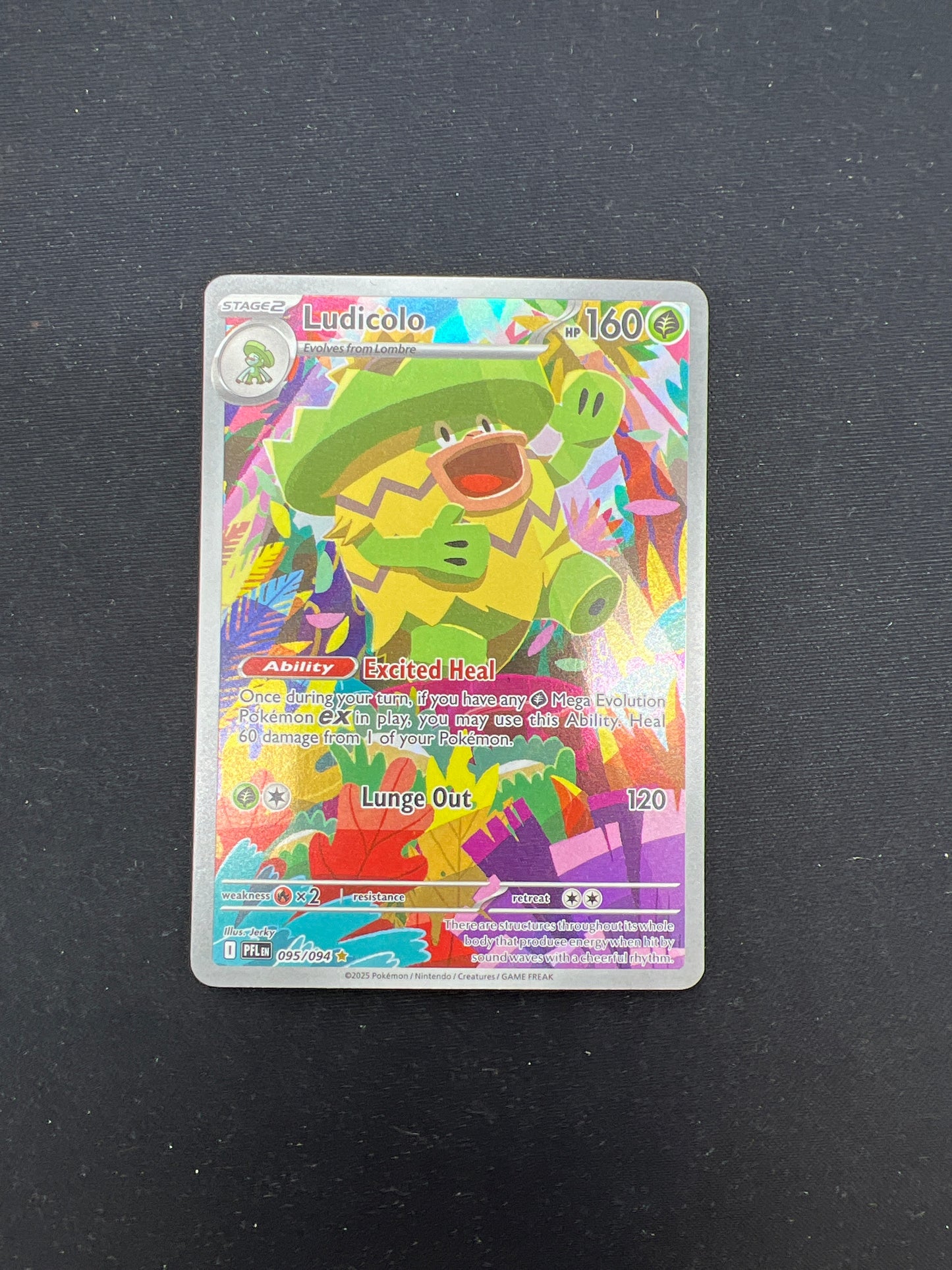 Auction Lot 38: Pokemon Cards Ludicolo Illustration Rare Conditions Vary