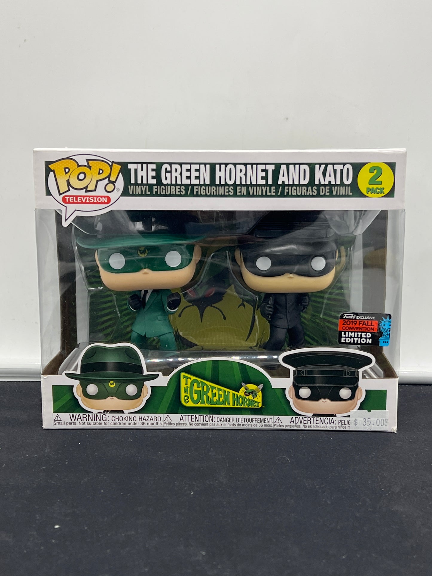 Auction Lot 34: POP Funko Green Hornet and Kato 2 Pack Figures