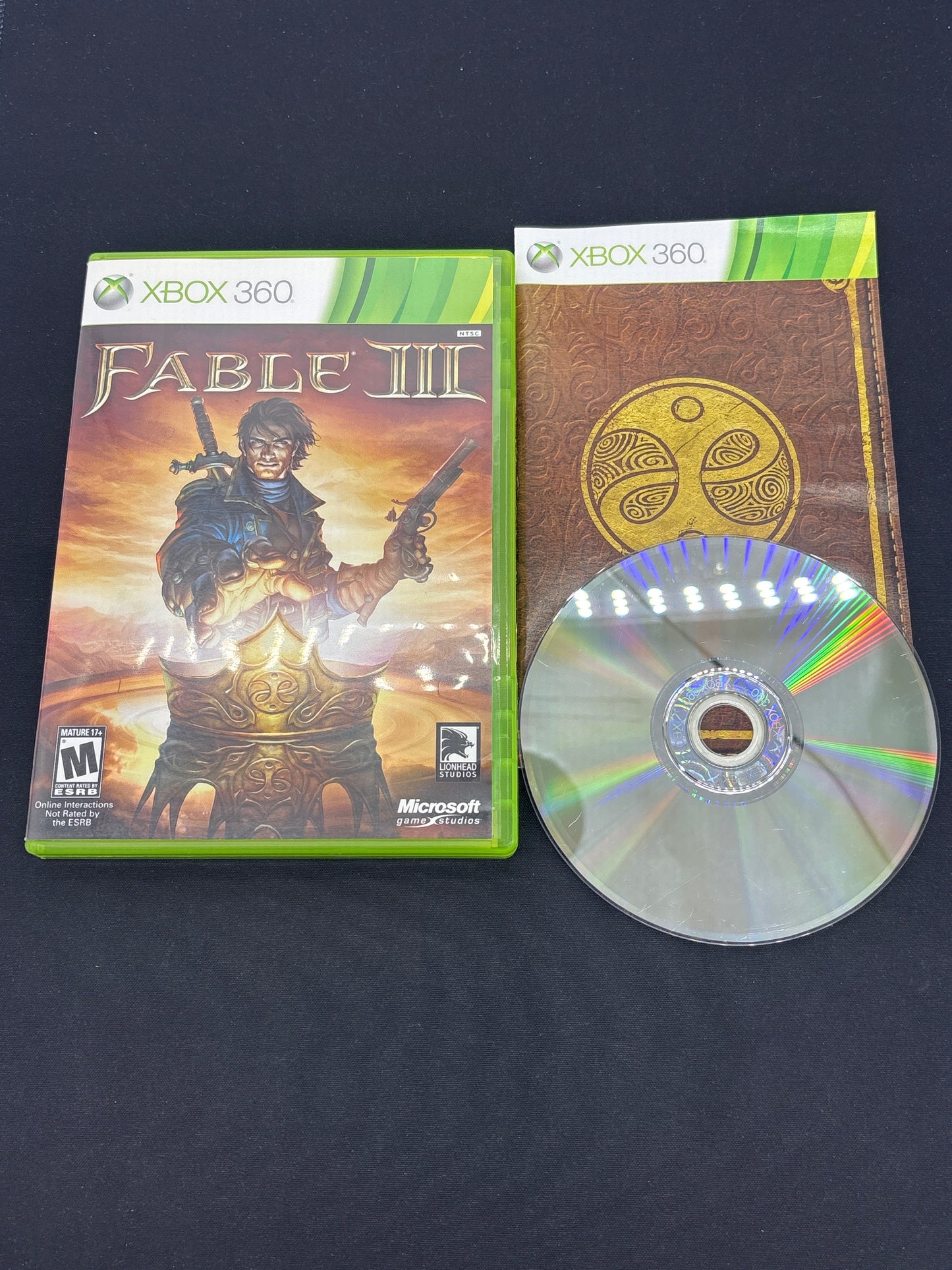 Auction Lot 7: XBOX 360 Game Lot of 3 Fable II III Legends