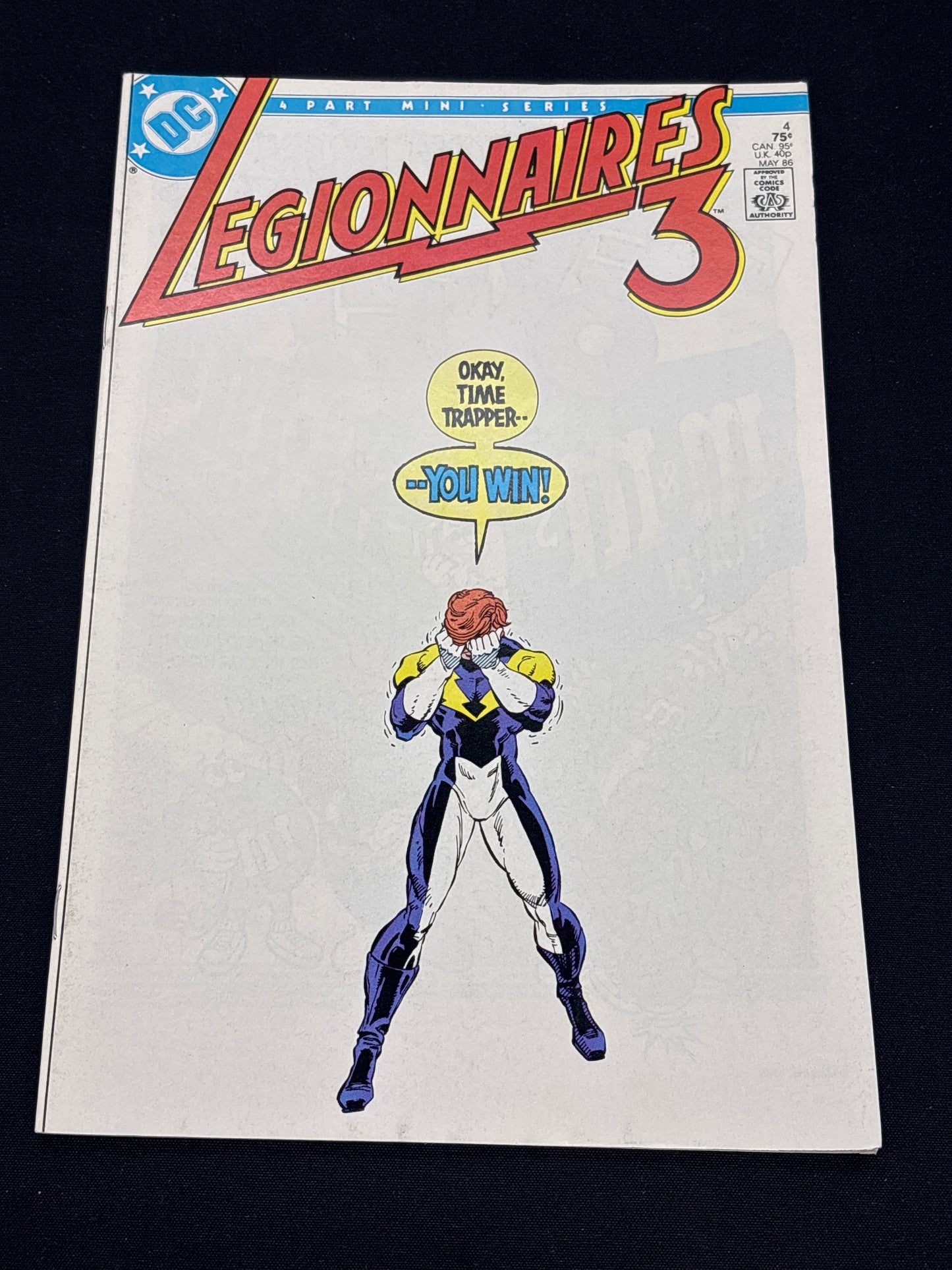 Auction Lot 73: DC Comics Legionaries 3 May 1986 Comic Book