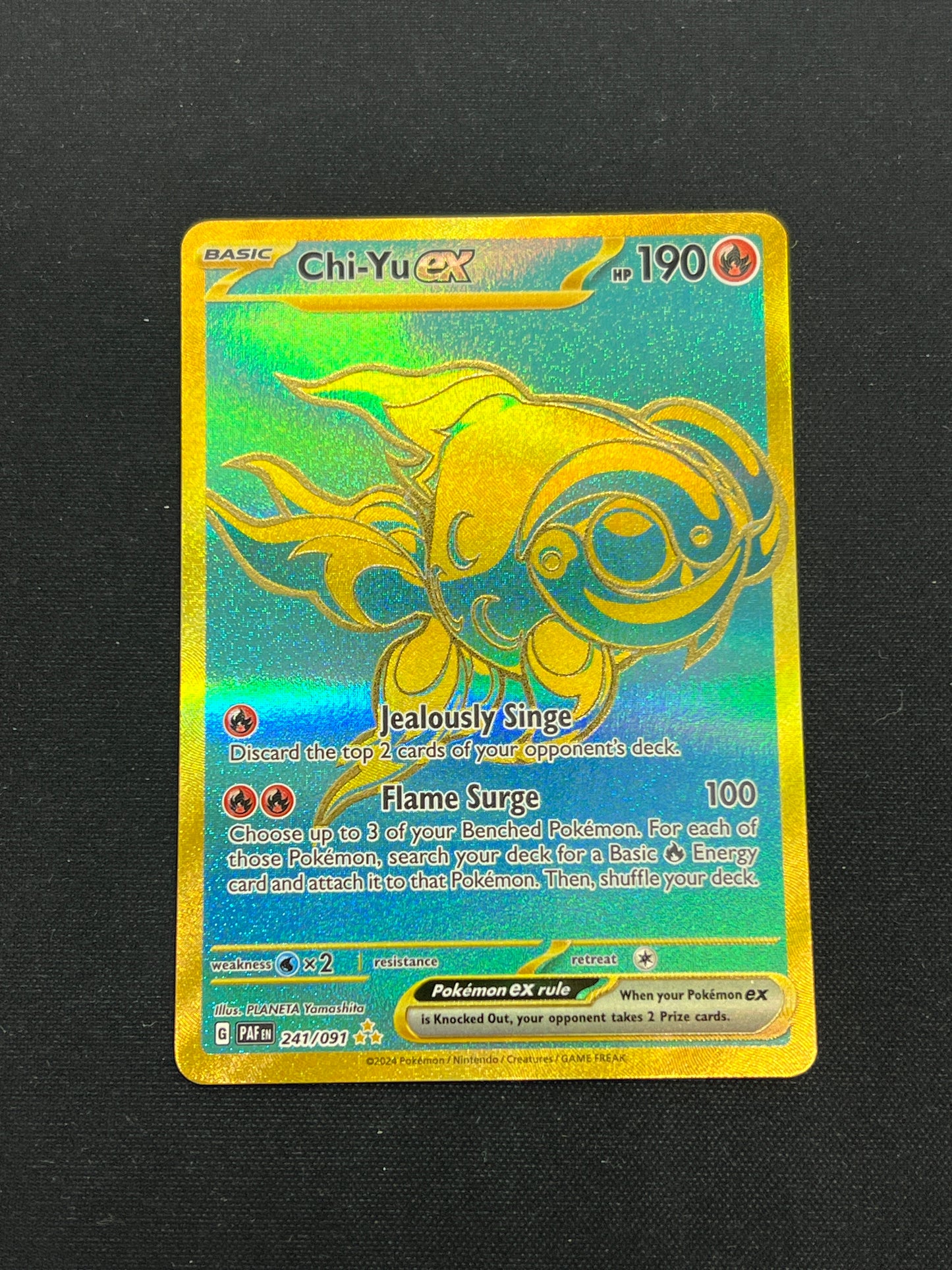 Auction Lot 336: Pokemon Cards Chi-Yu EX Hyper Rare Condition Vary
