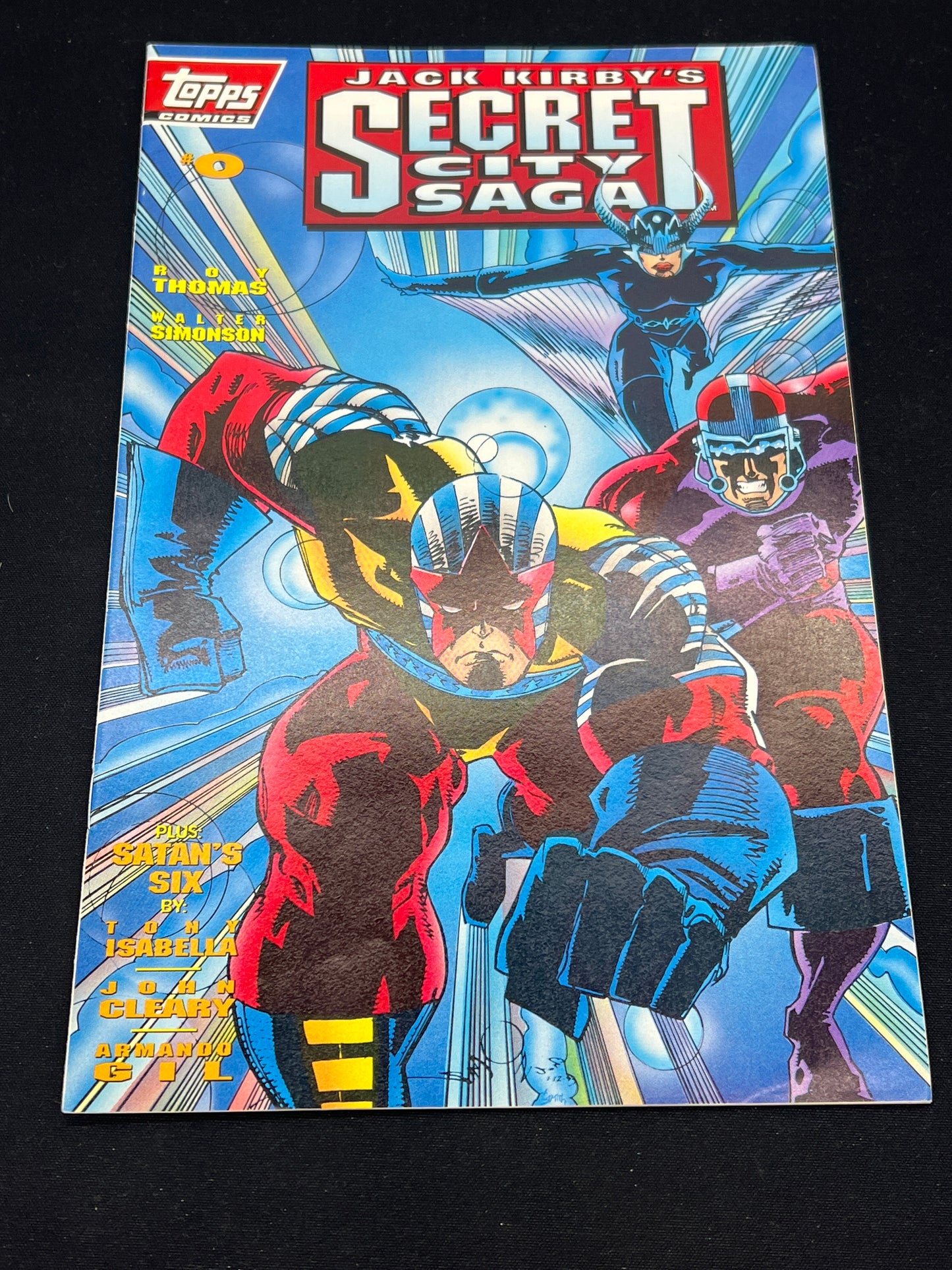 Auction Lot 317: Topps Comics Jack Kirby's Secret City Saga