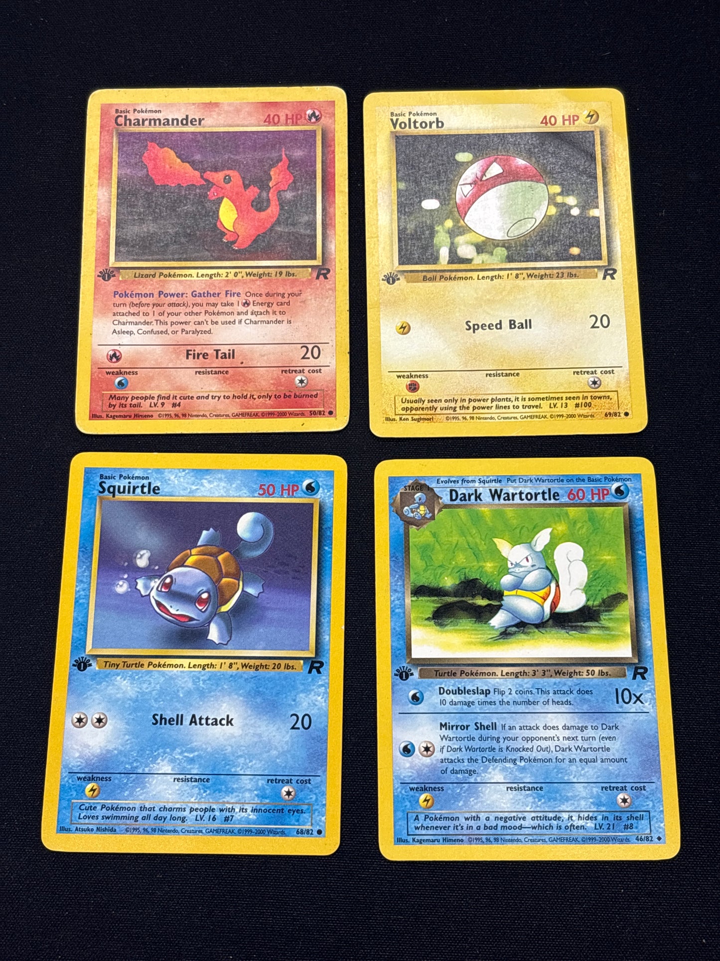 Auction Lot 238: Pokemon Cards 1st Edition Team Rocket Lot Conditions Vary