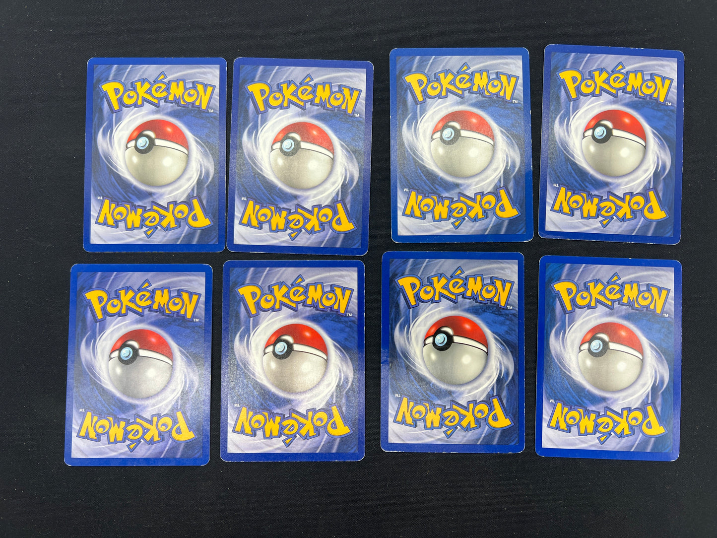 Auction Lot 343: Pokemon Cards Lot of 8 Assorted WOTC Era Commons Uncommons Conditions Vary