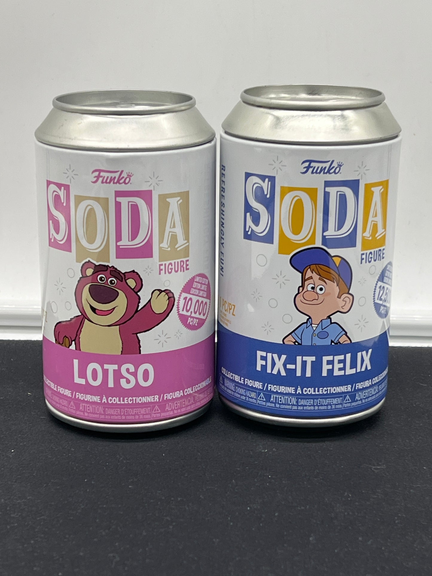 Auction Lot 49: Funko Soda Lot of 2 Lotso & Fix-It Felix