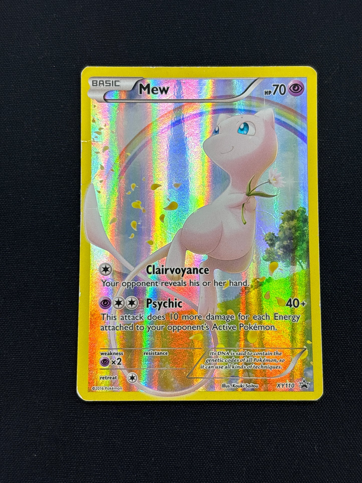 Auction Lot 54: Mew Promo Pokemon Card Conditions Vary