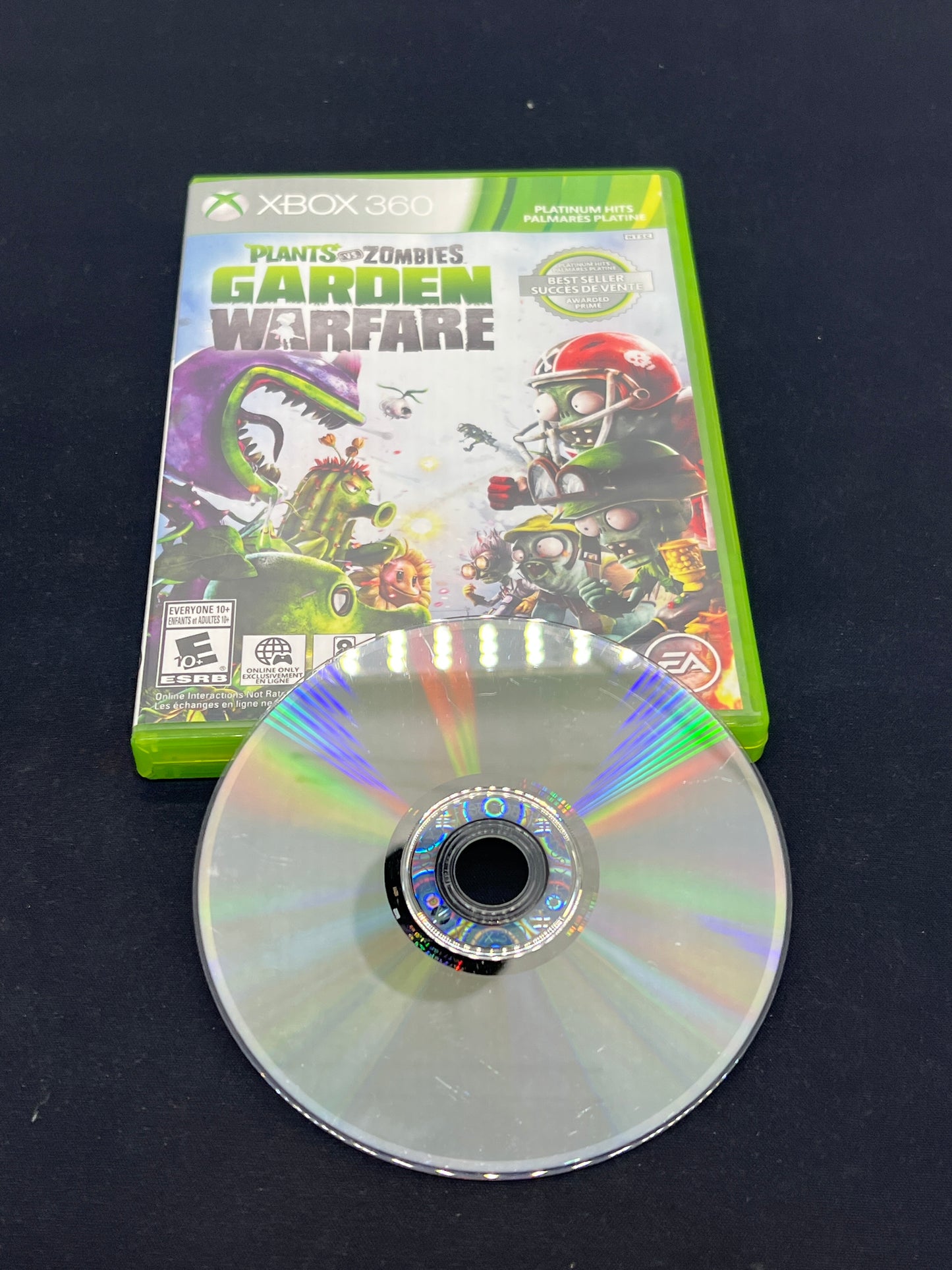 Auction Lot 165: XBOX 360 Video Game Plants VS Zombies Garden Warfare