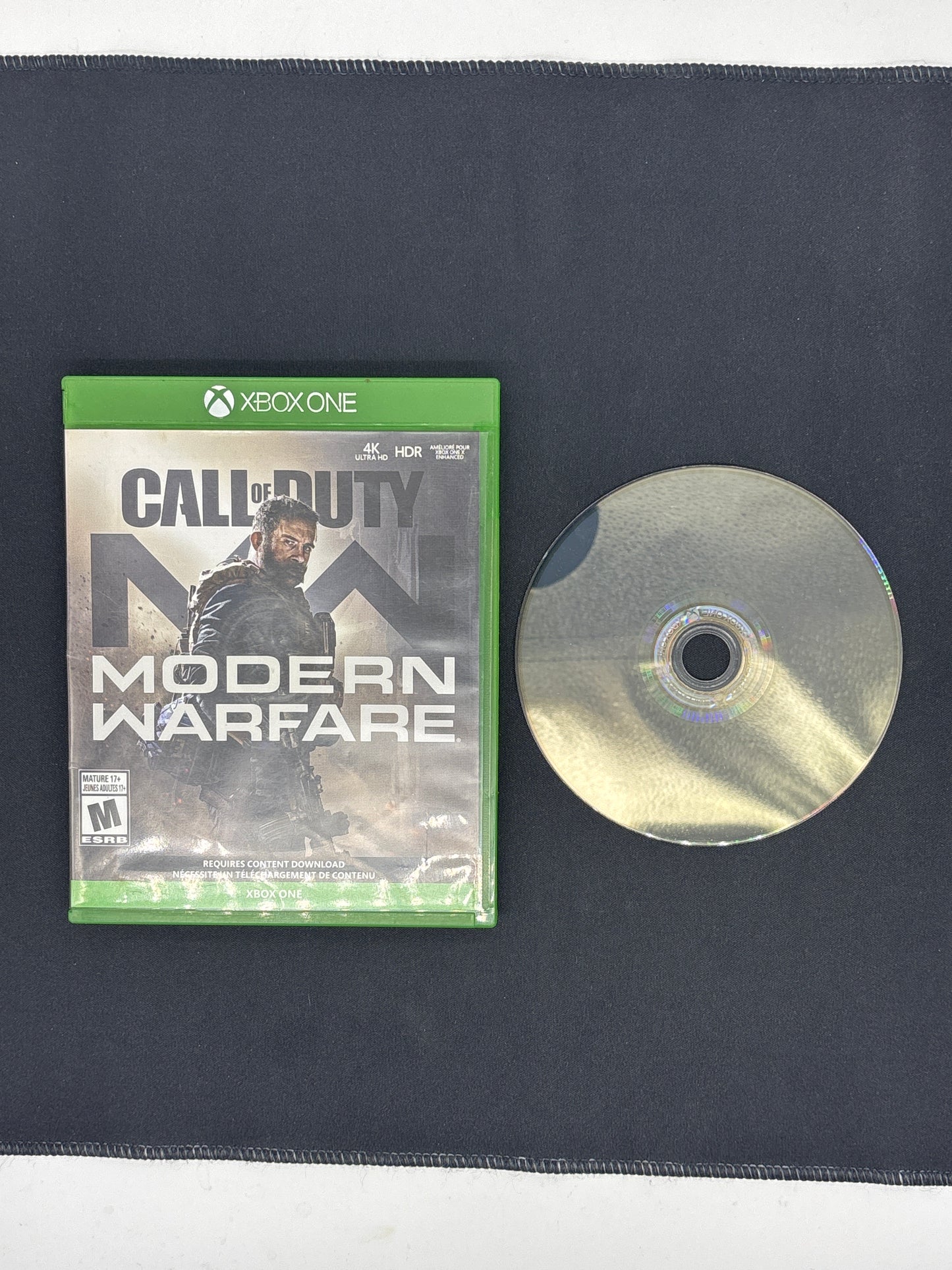 Auction Lot 363: Call of Duty Modern Warfare Video Game XBOX One CIB