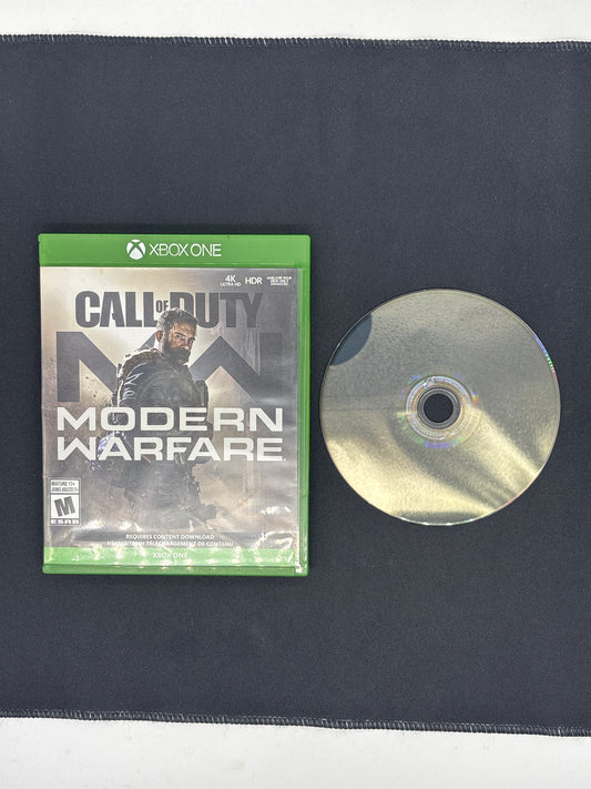 Auction Lot 363: Call of Duty Modern Warfare Video Game XBOX One CIB