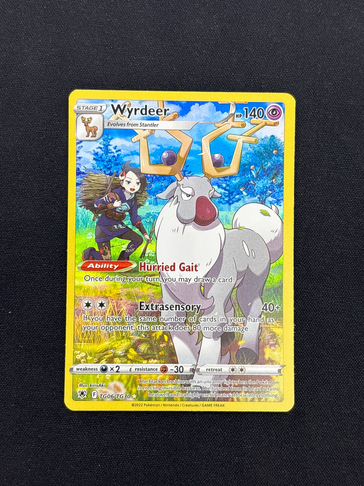 Auction Lot 235: Wyrdeer Trainer Gallery Card Conditions Vary