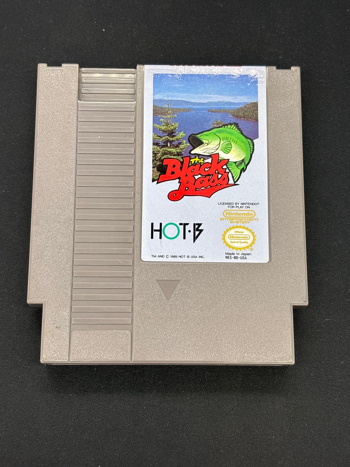 Auction Lot 208: NES The Black Bass Game Cartridge