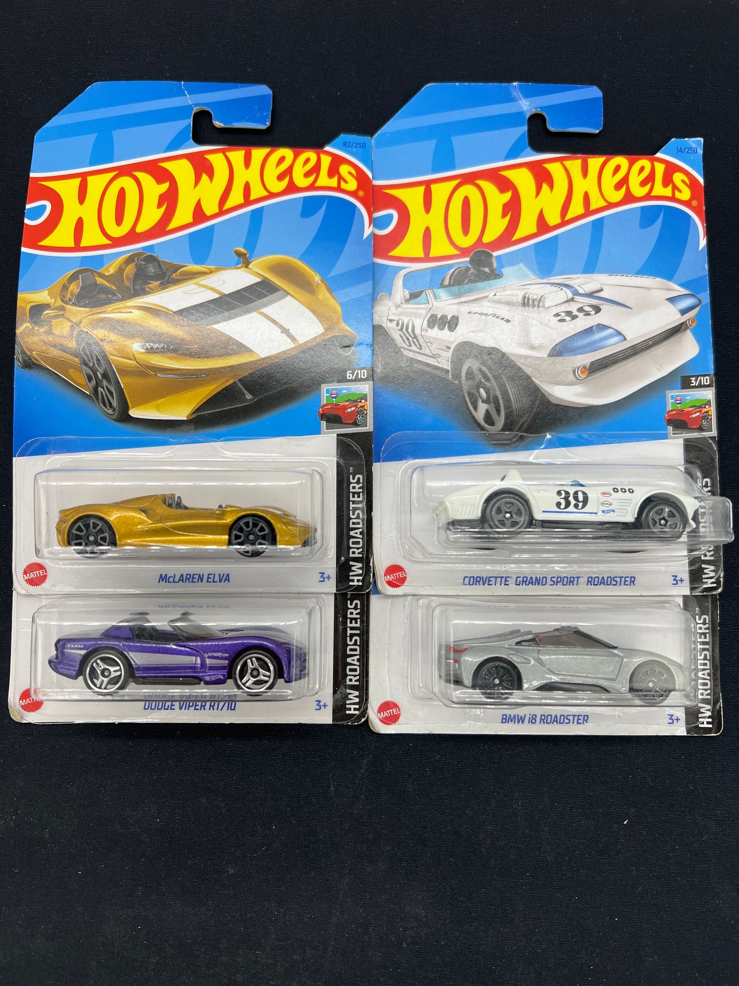 Auction Lot 487: Hot Wheels Lot of 4 Assorted Sealed