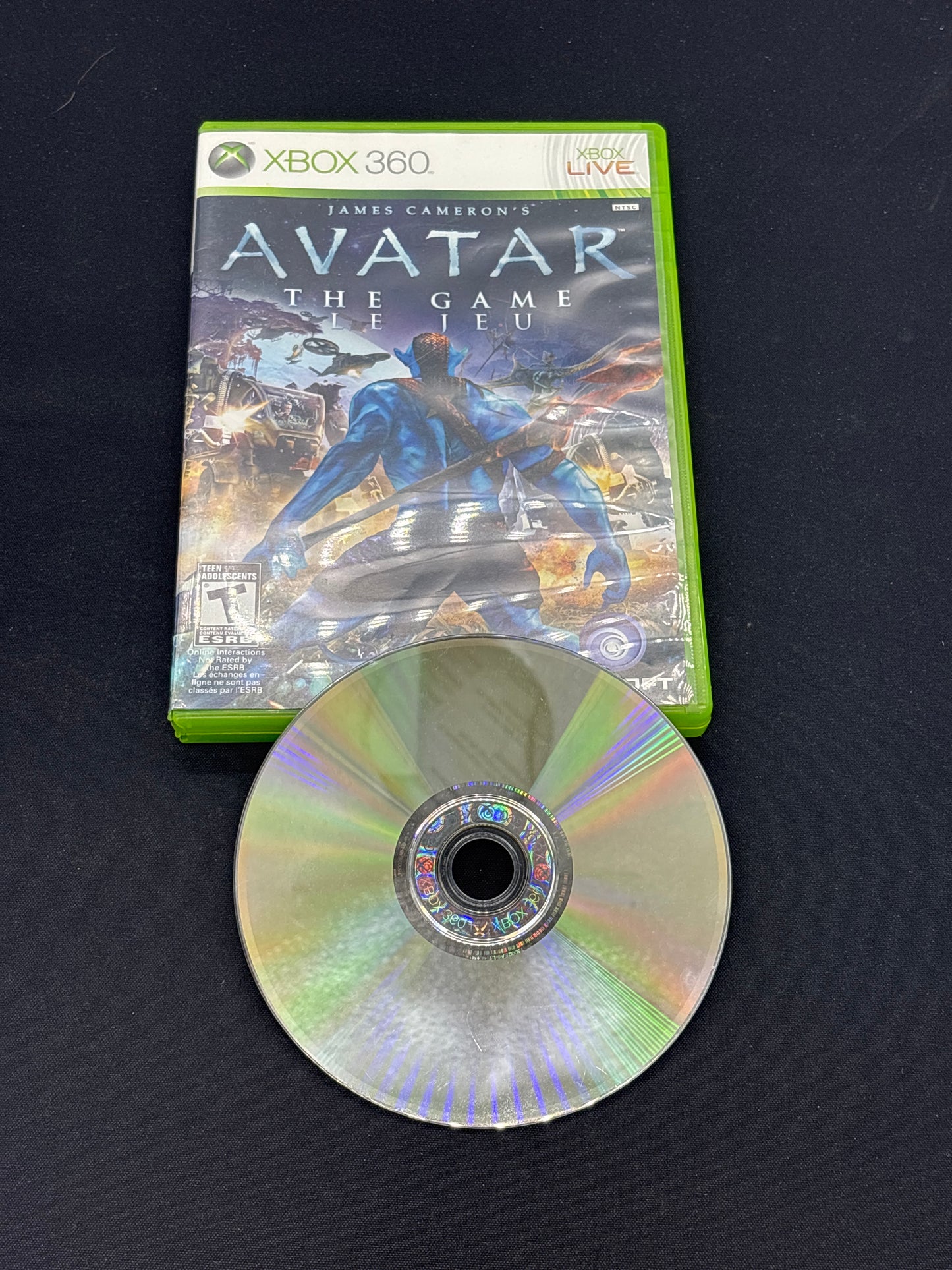 Auction Lot 78: XBOX 360 Avatar The Video Game CIB