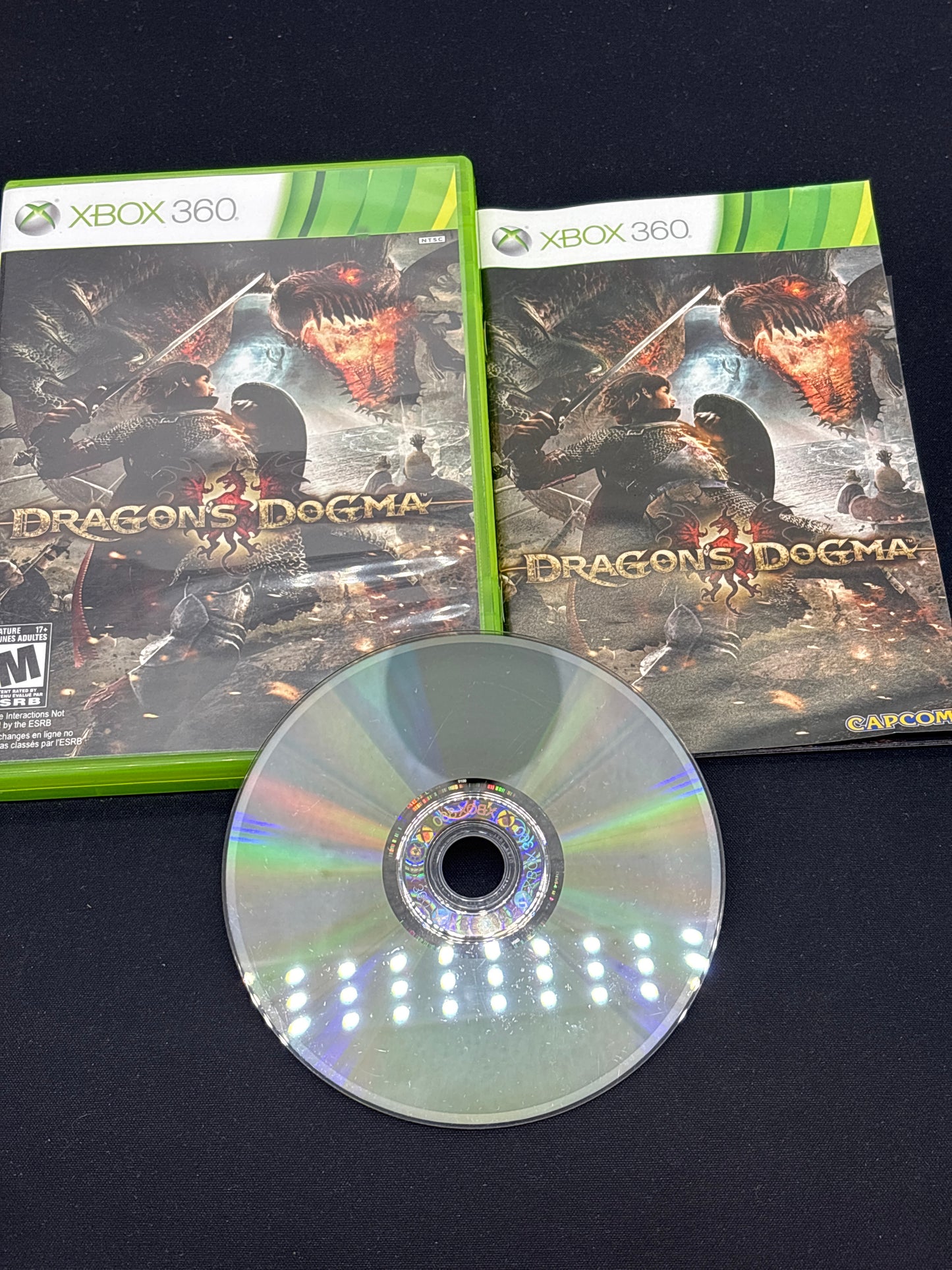 Auction Lot 124: XBOX 360 Video Game Dragon's Dogma CIB