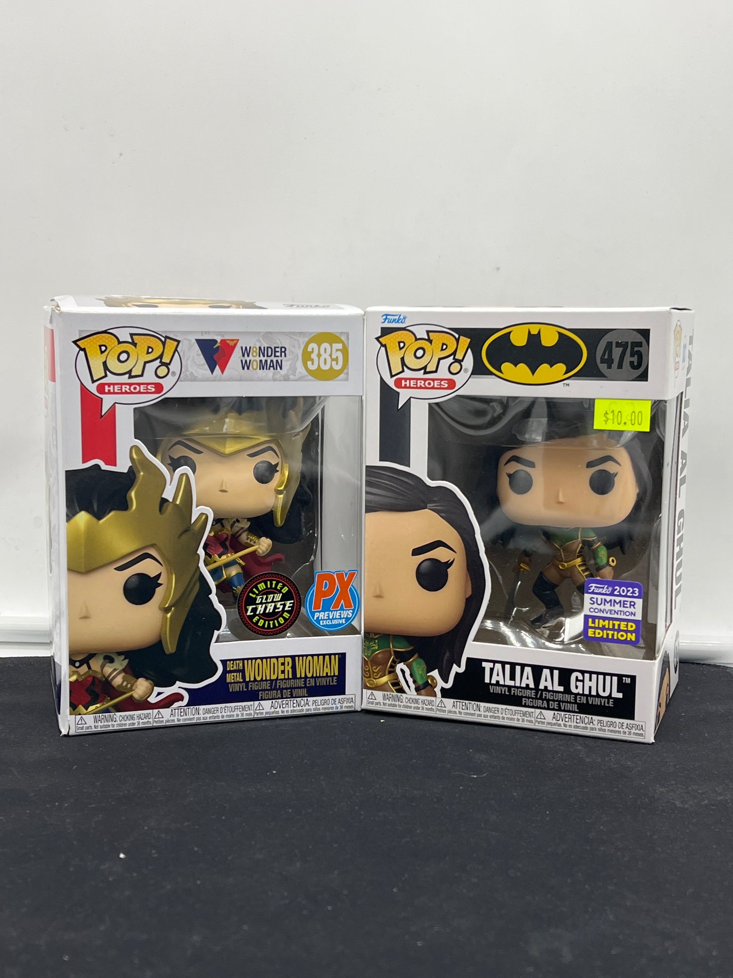 Auction Lot 16: POP Funko DC Heroes Wonder Woman Talia Al Ghul 385 475 Figures