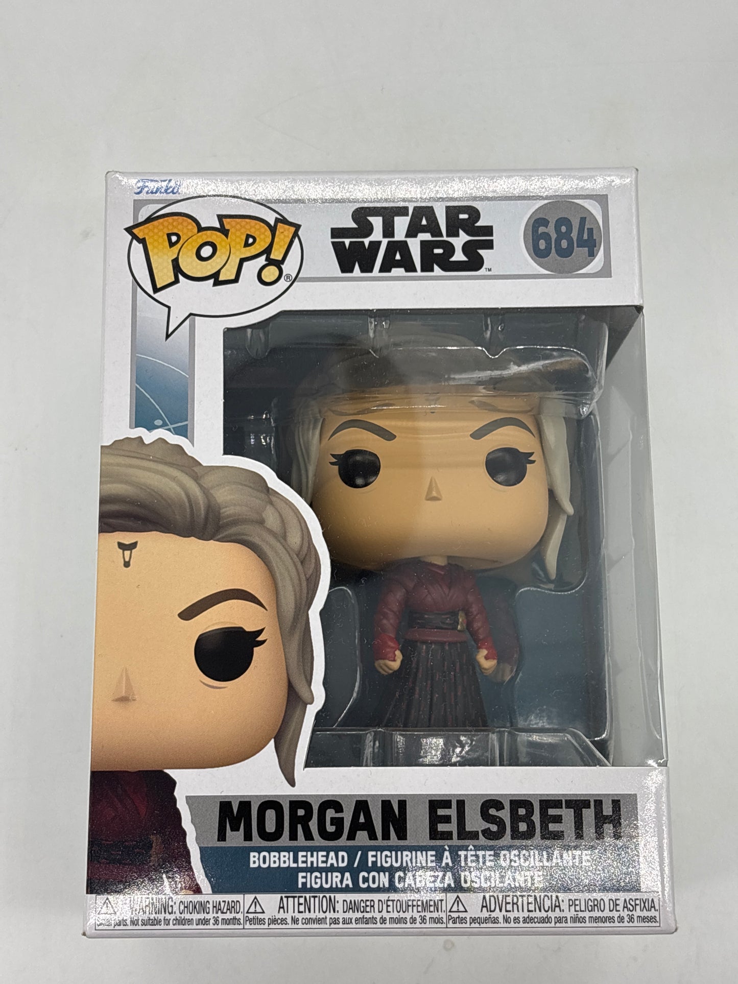 Auction Lot 111: Pop Funko Star Wars Morgan Elsbeth Figure 684