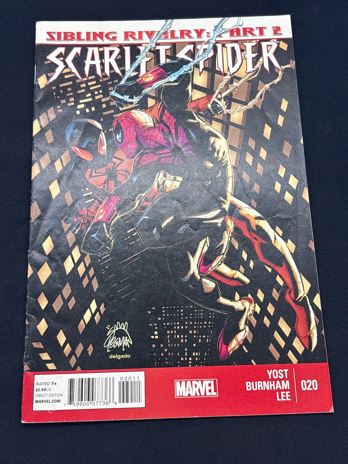 Auction Lot 301: Marvel Comics Scarlet Spider Issue 20 Comic Book