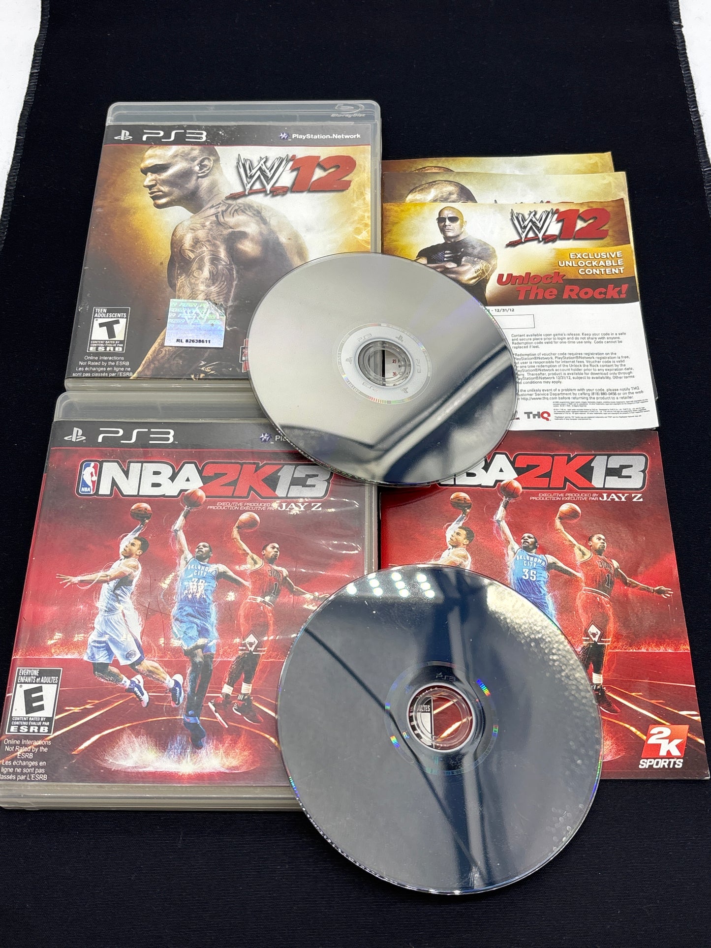 Auction Lot 25: PlayStation 3 Video Game Lot  of 2 Sports Titles CIB