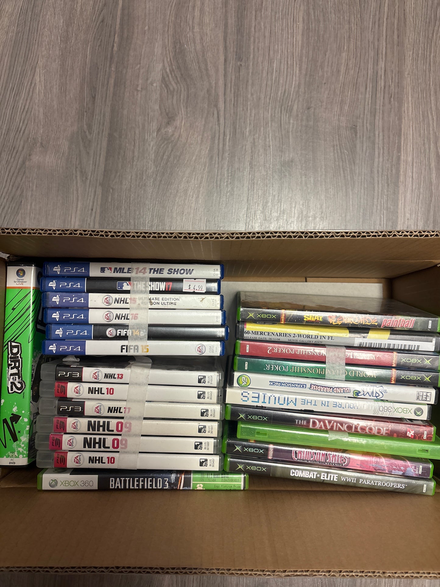 Auction Lot 134: Assorted Lot of Video Games Lot 4