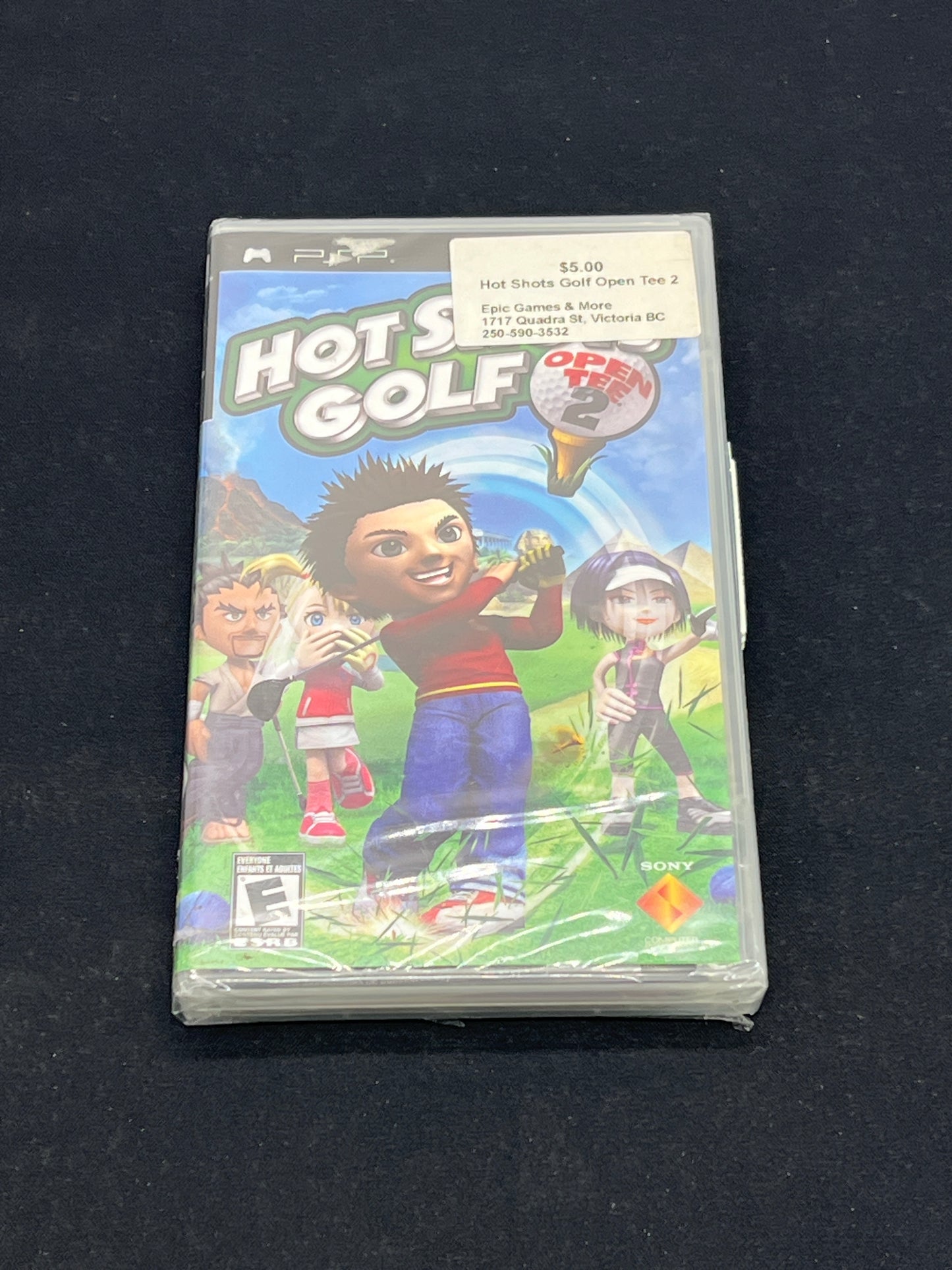 Auction Lot 134: PSP Hot Shots Golf Open Tee 2 Sealed