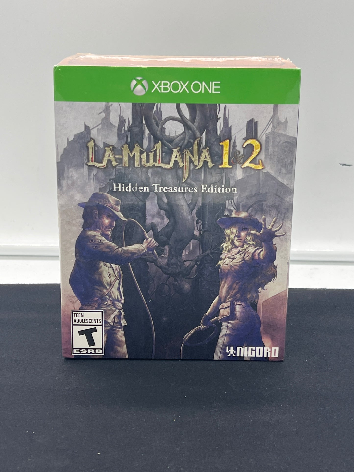 Auction Lot 212: XBOX ONE La-MuLana 1 & 2 CIB Sealed