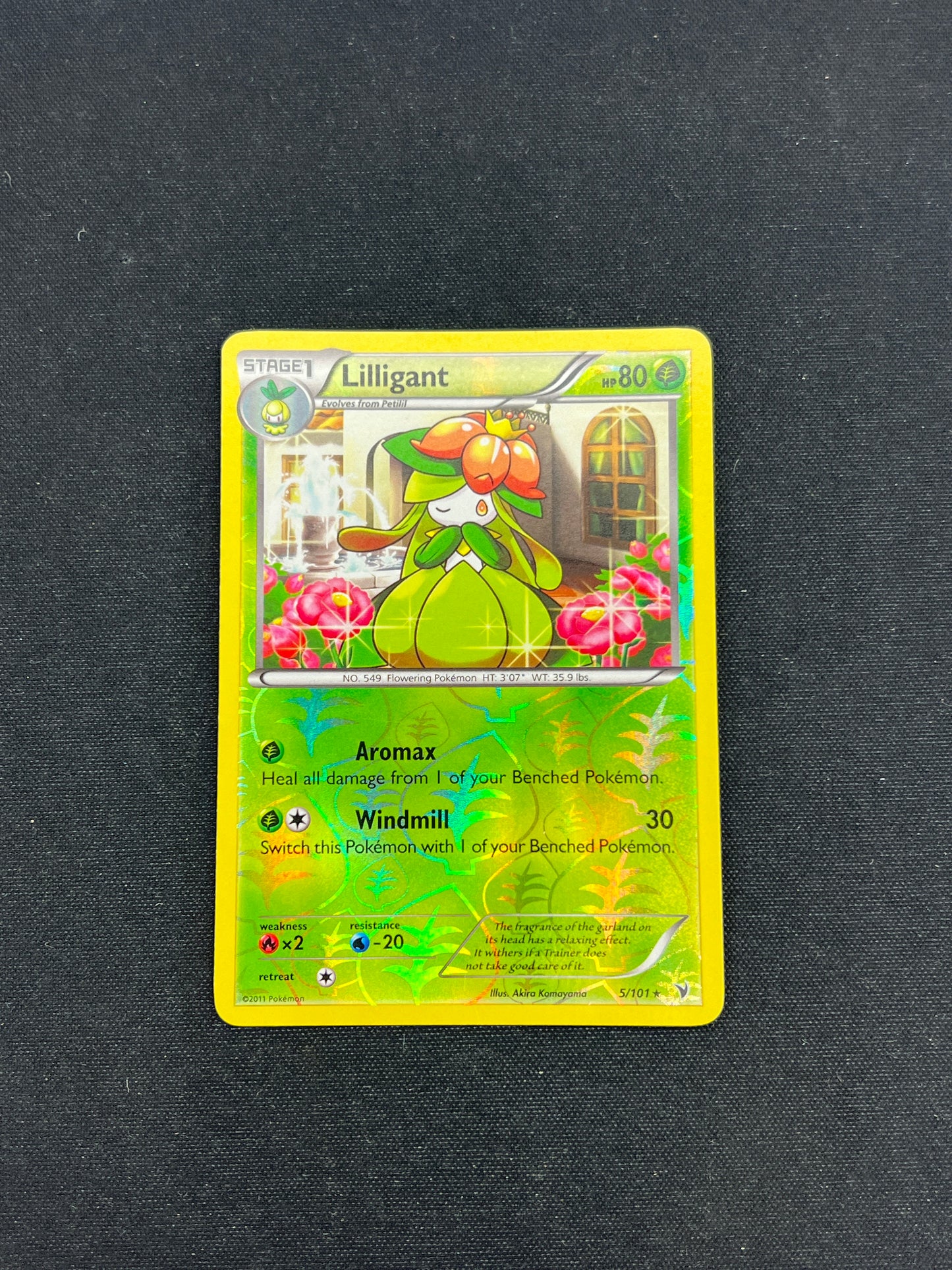 Auction Lot 246: Pokemon Cards Lilligant Reverse Holo Condition Vary