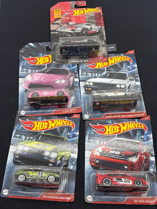 Auction Lot 60: Hot Wheels Lot of 5 Assorted Sealed