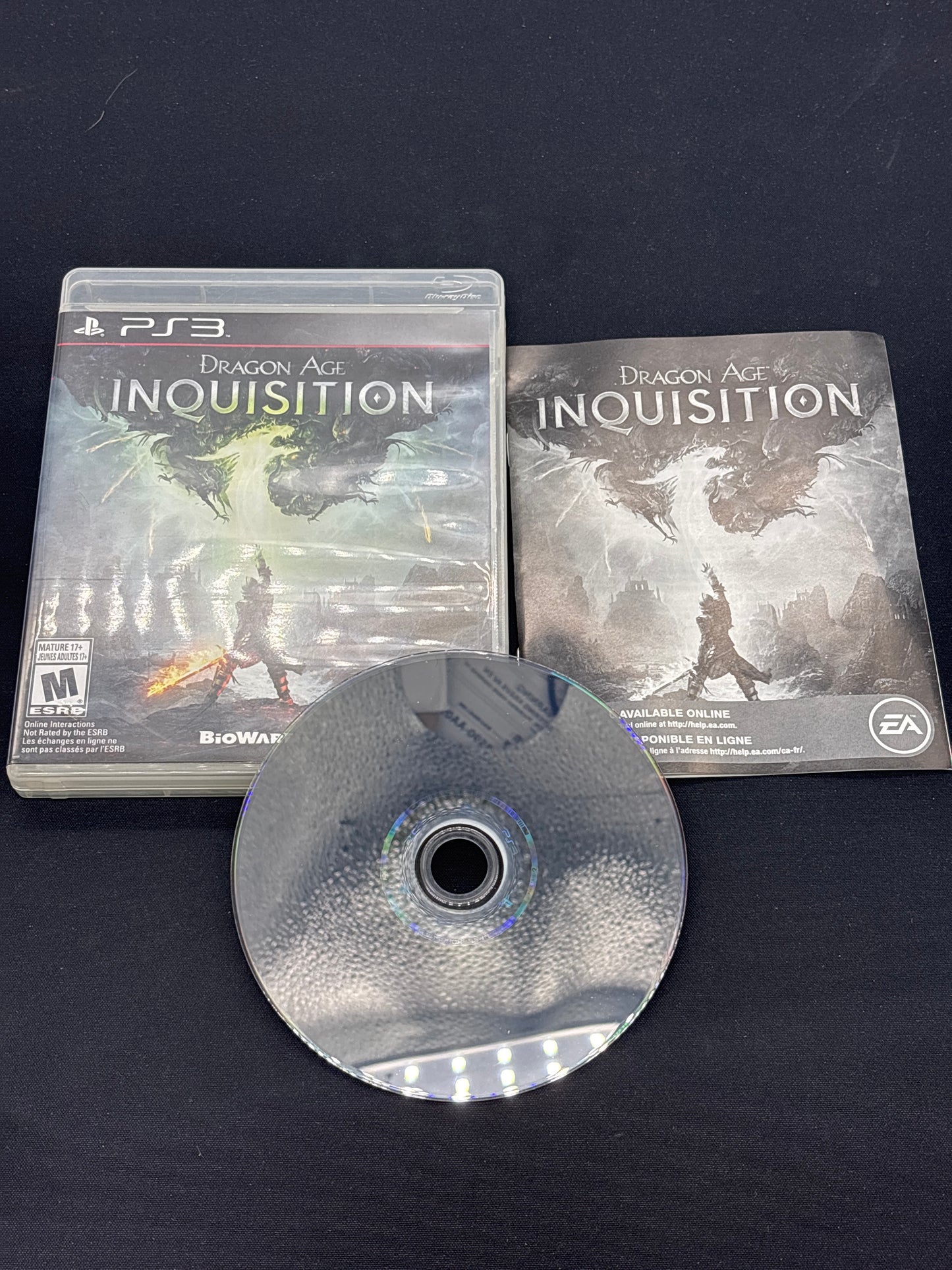 Auction Lot 77: PlayStation 3 Dragon Age Inquisition Video Game CIB