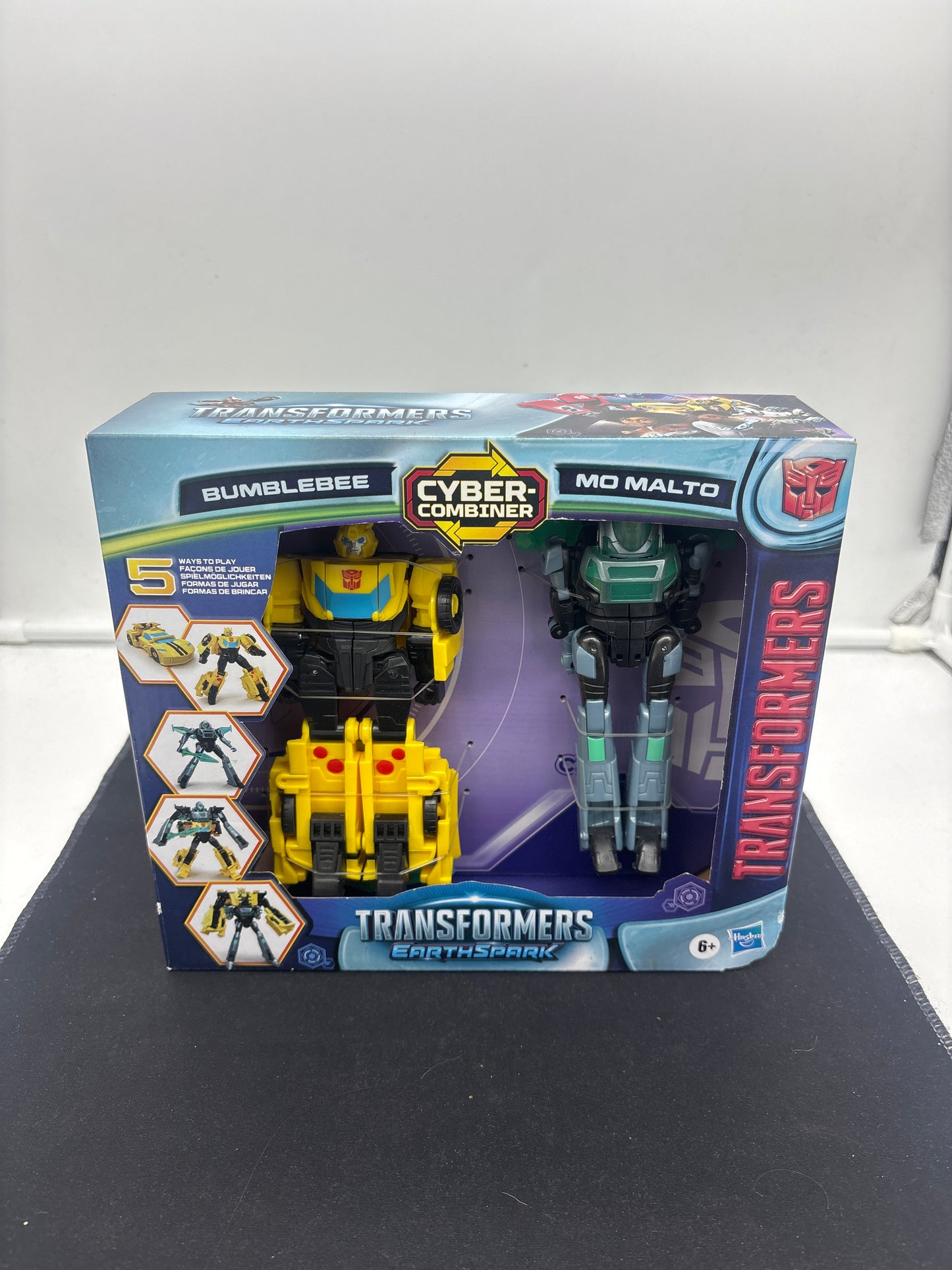 Auction Lot 247: Transformers Earthspark Bumblebee and Mo Malto Figures SEALED