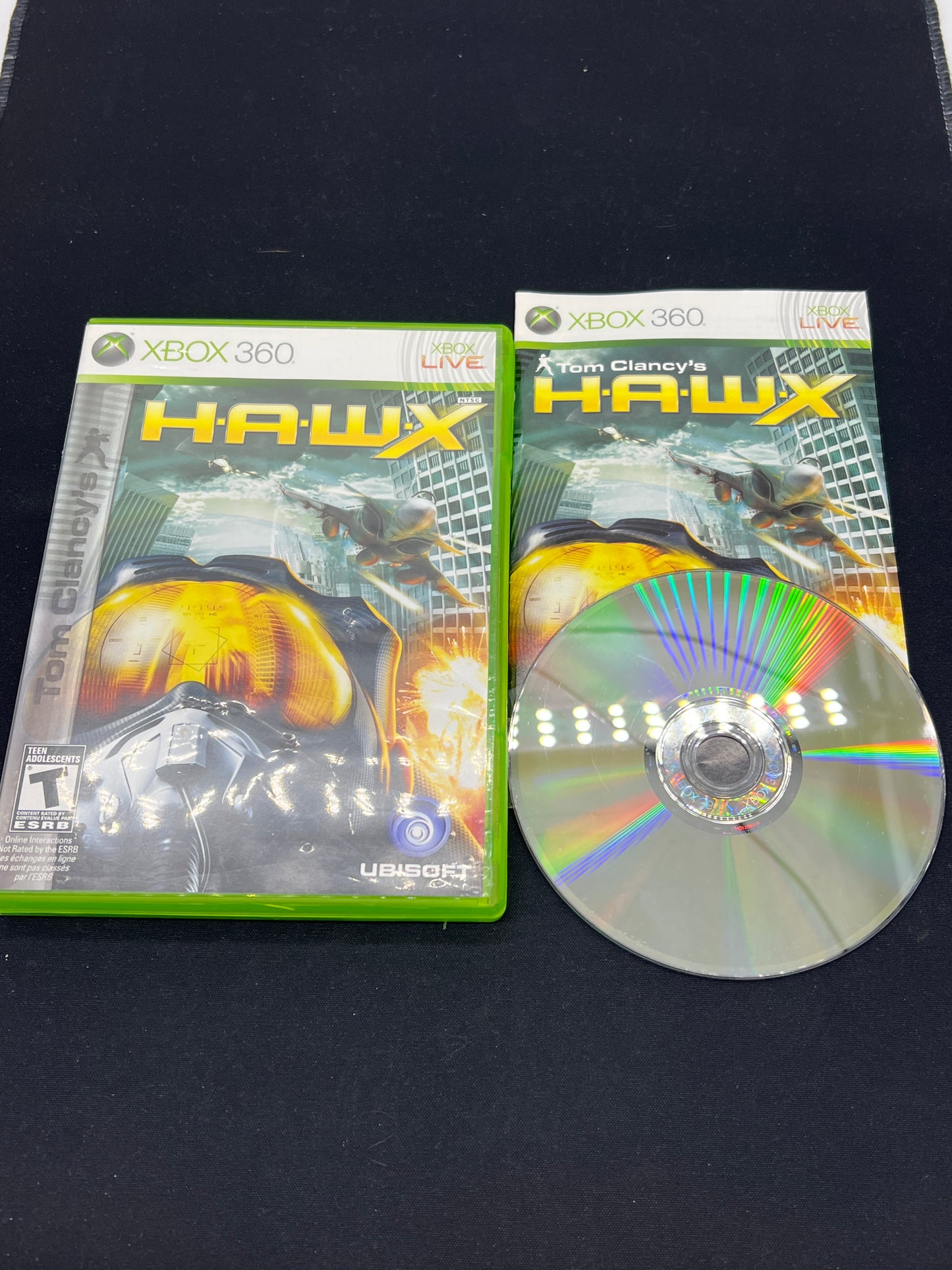 Auction Lot 211: XBOX 360 Video Game Lot of 2 Tom Clancy HAWX HAWX 2 CIB