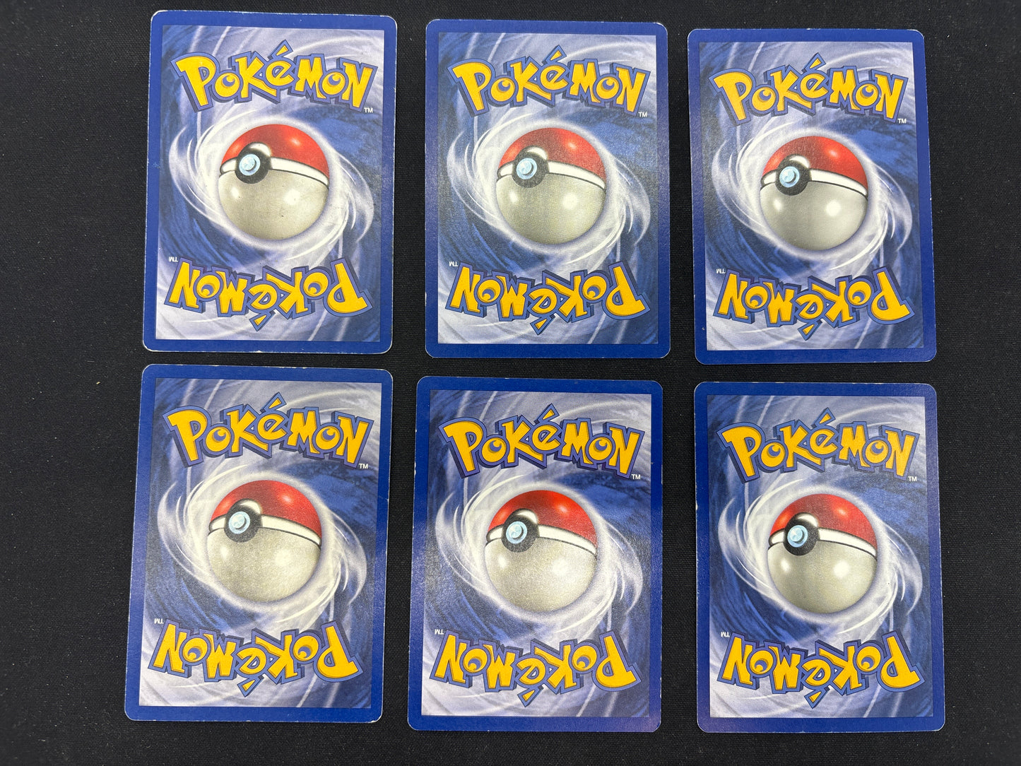 Auction Lot 409: Pokemon Cards Assorted Lot of 6 WOTC Base Set Commons Uncommons Condtions Vary