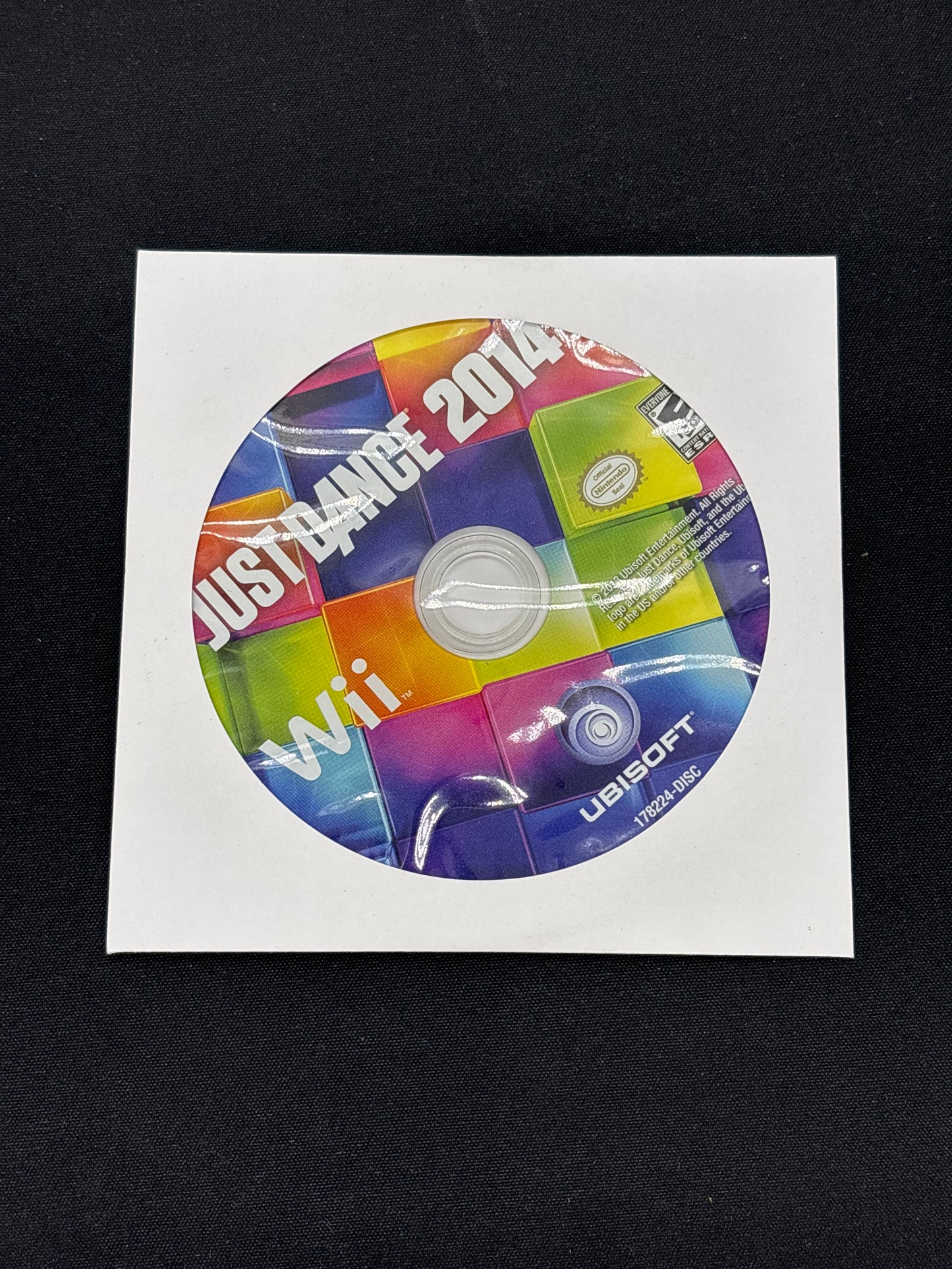 Auction Lot 21: Just Dance 2014 Video Game Nintendo Wii Loose
