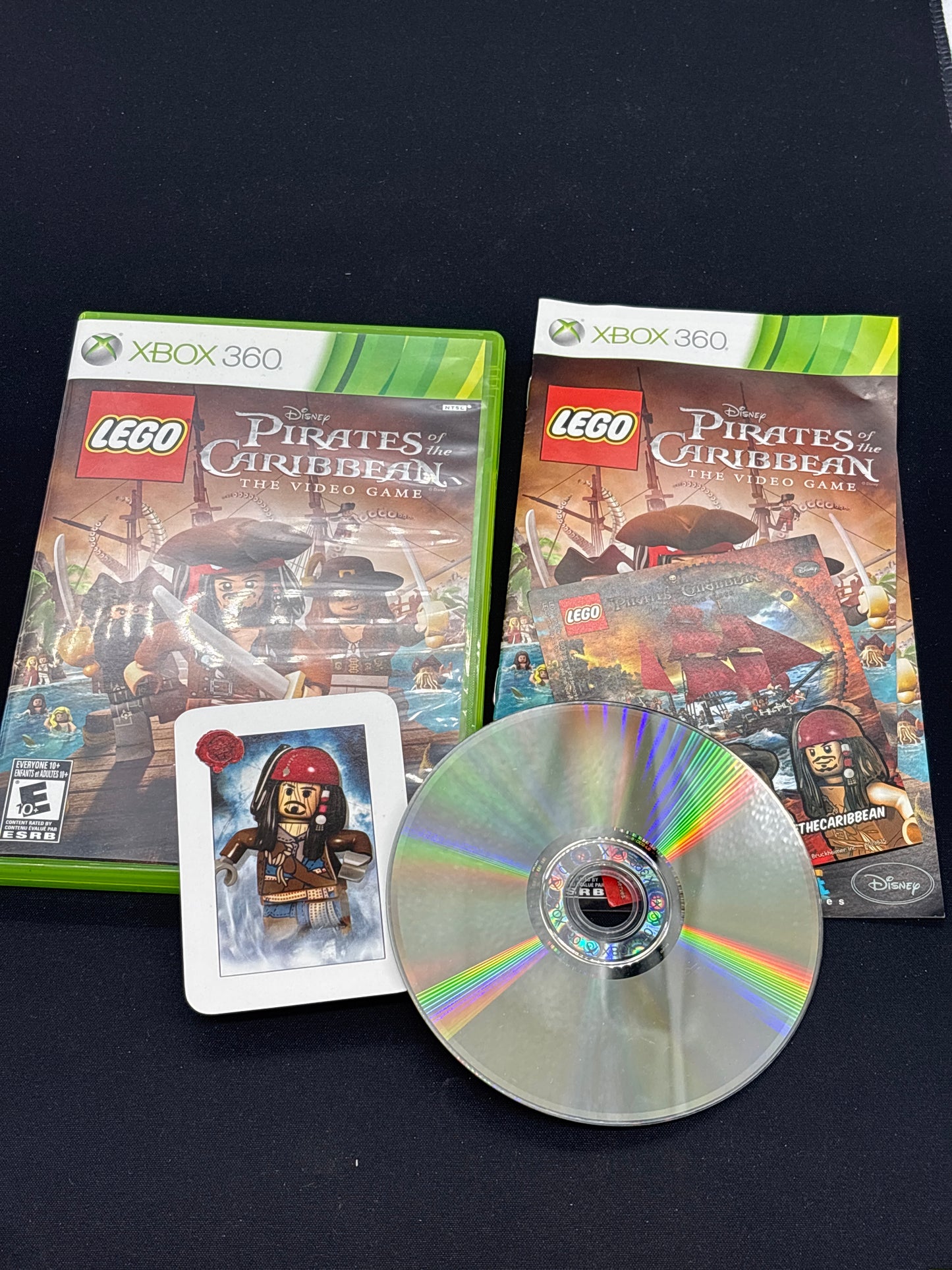 Auction Lot 293: XBOX 360 LEGO Pirates of the Caribbean with Case & Disc
