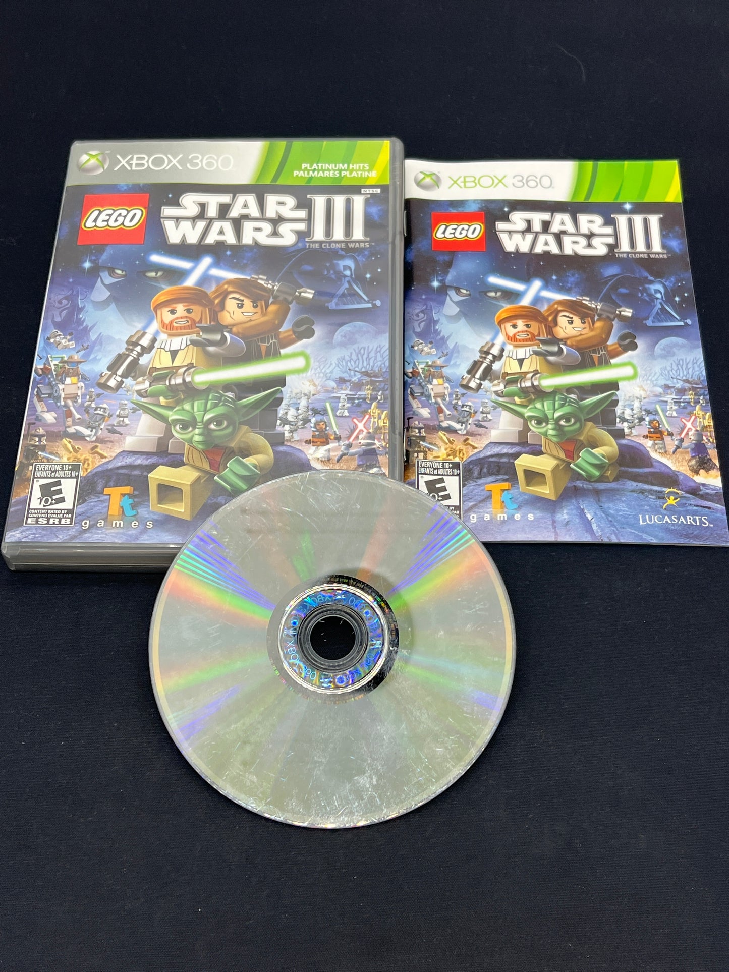Auction Lot 104: XBox360 Video Game Lego Star Wars 3 CIB