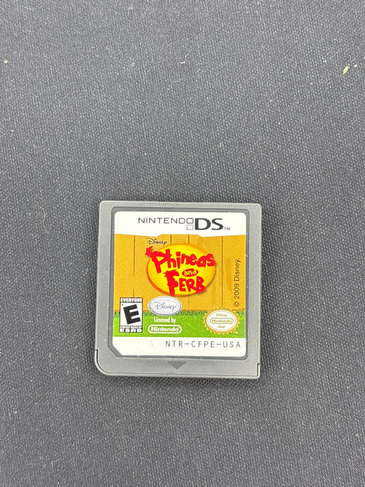 Auction Lot 308: Phineas and Ferb Video Game Nintendo DS Loose