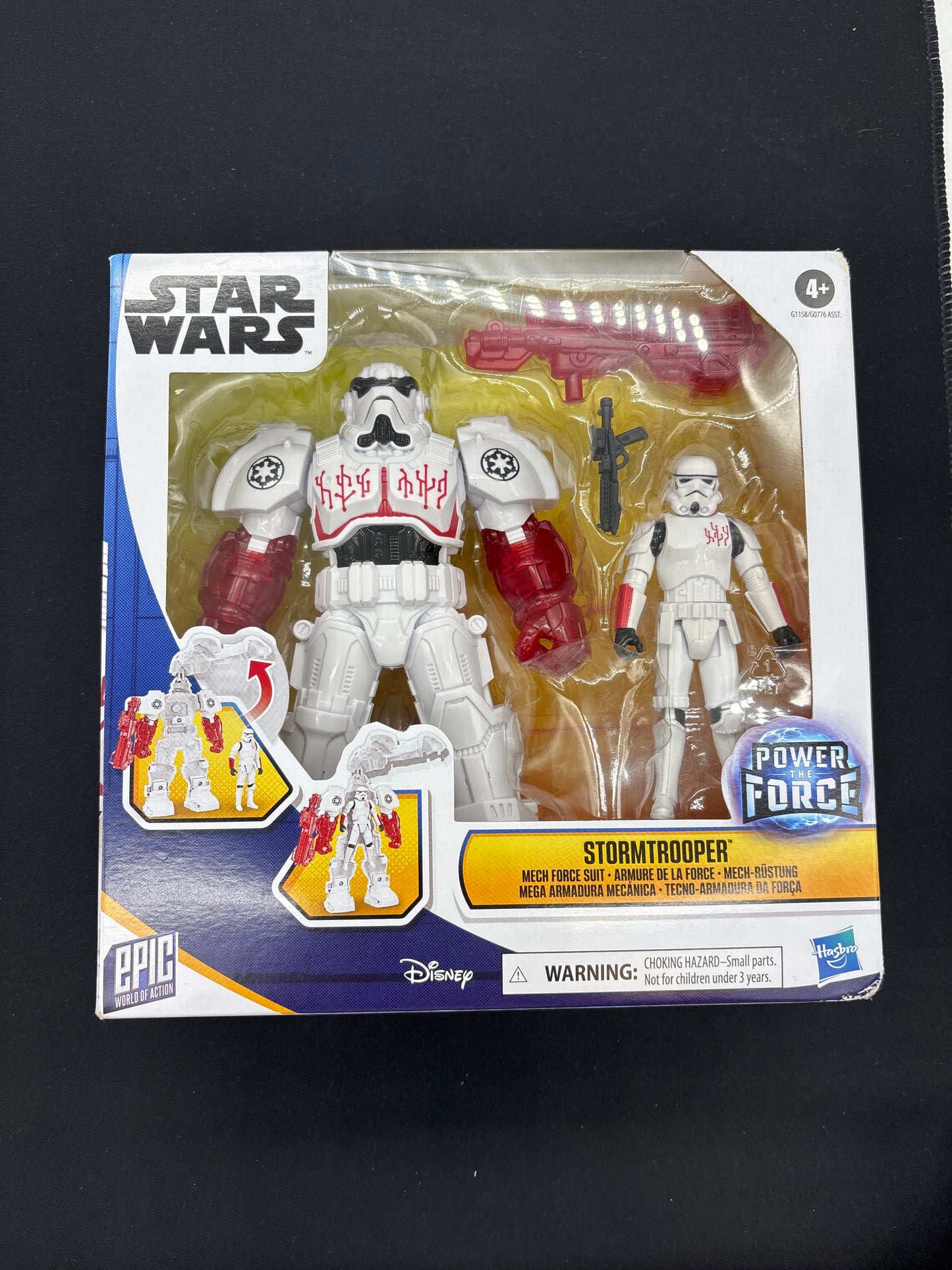 Auction Lot 18: Star Wars Power the Force Stormtrooper Figure