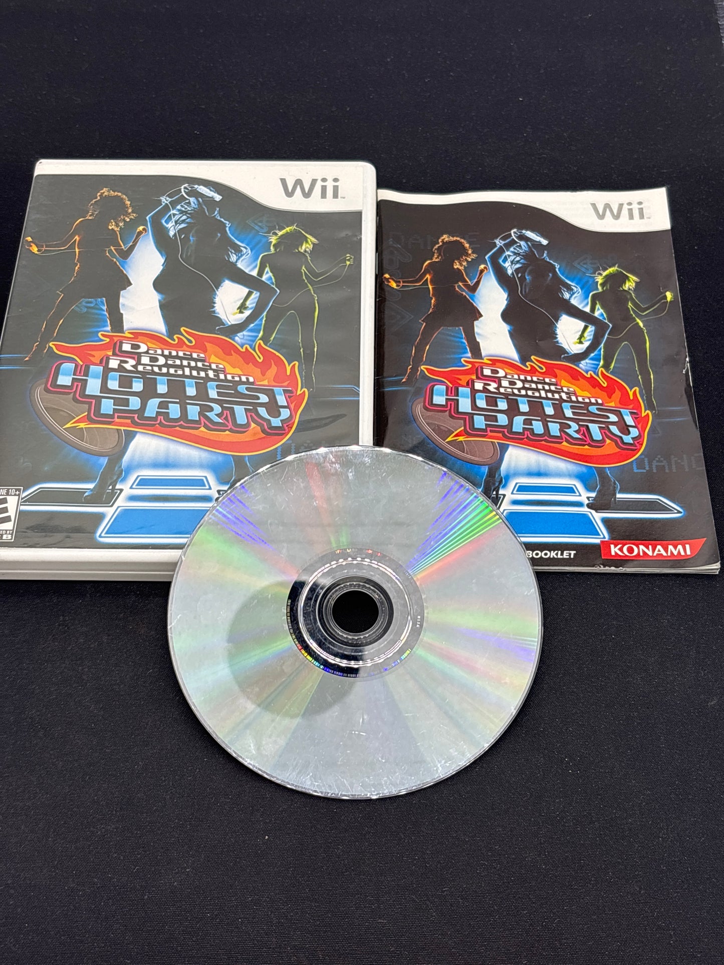 Auction Lot 45: Nintendo Wii Video Game DDR Hottest Party CIB