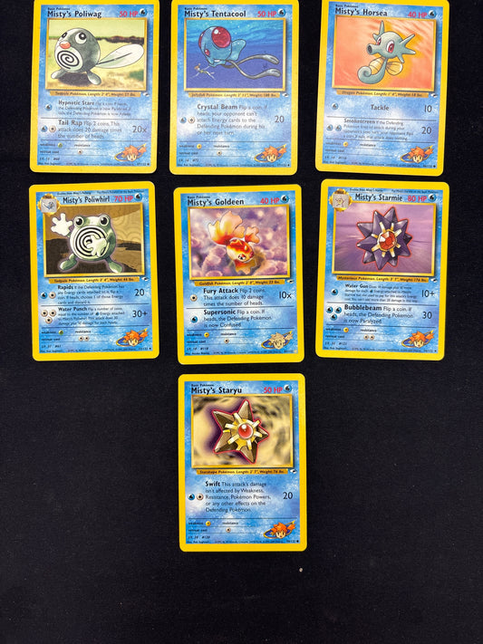 Auction Lot 32: Pokemon Gym Heroes Card Lot Conditions Vary