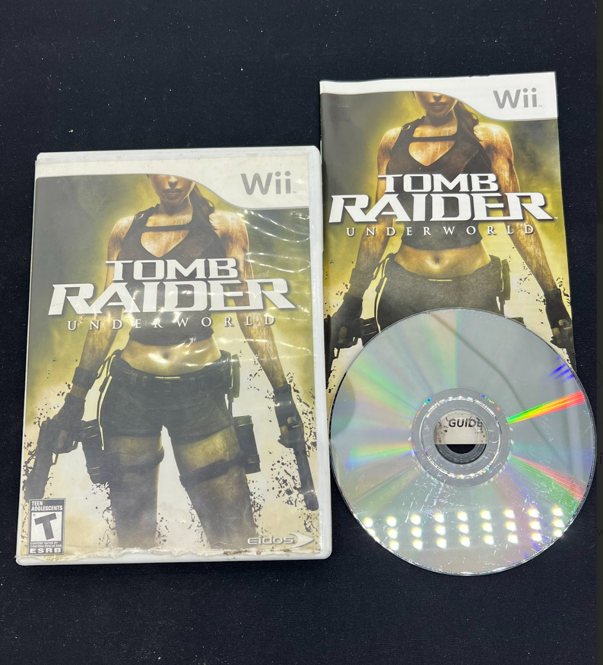 Auction Lot 148: Nintendo Wii Video Game Tomb Raider CIB