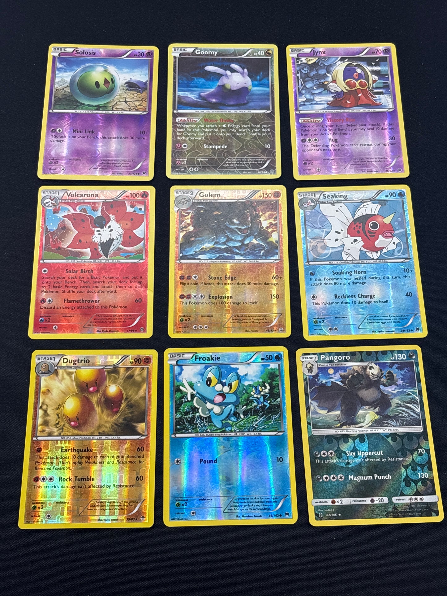 Auction Lot 217: Pokemon Mid Era Reverse and Holo Rare Card Lot Conditions Vary