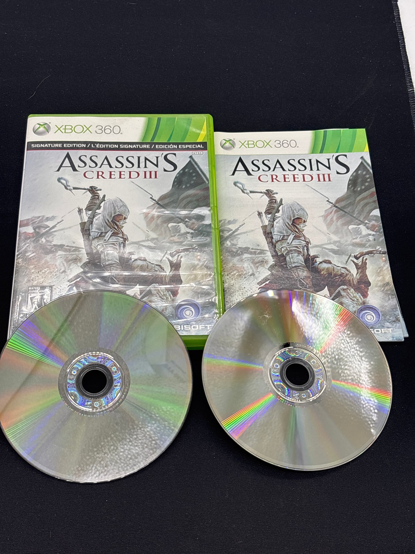 Auction Lot 160: XBOX 360 Assassin's Creed 3 Video Game CIB